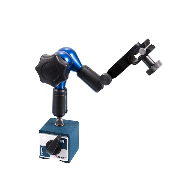 H & H Industrial Products Dasqua 110 lbs. Power Pull 220mm Arm Length Magnetic Base - 7121-0020