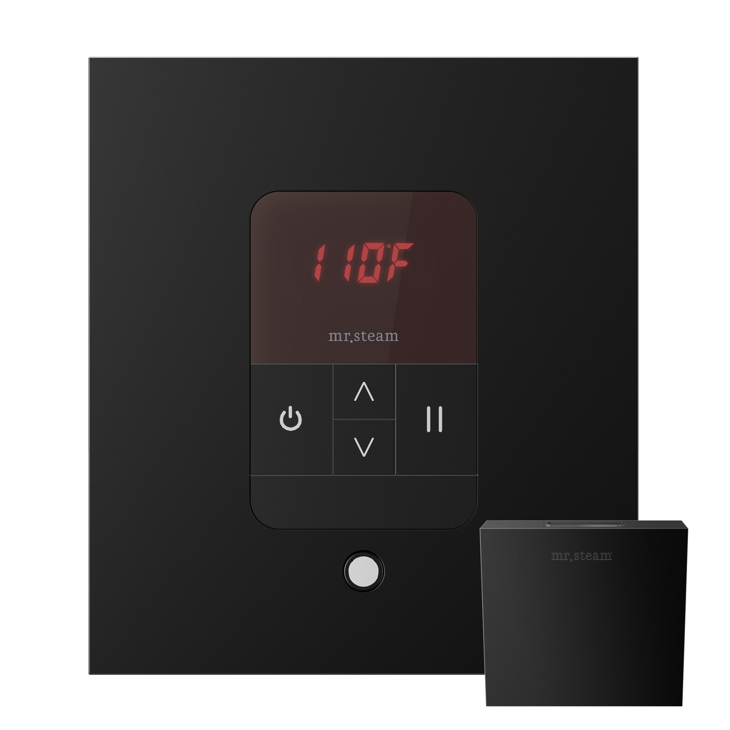 Kit de control de generador de vapor negro mate de 120 vatios Sr. Steam