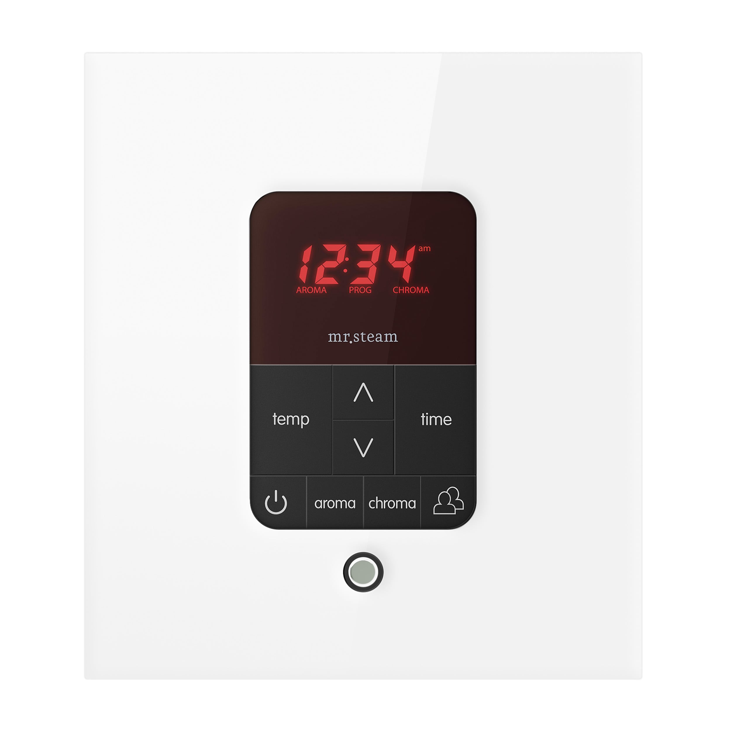 Kit de control para generador de vapor Mr. Steam de 15000 vatios en negro mate