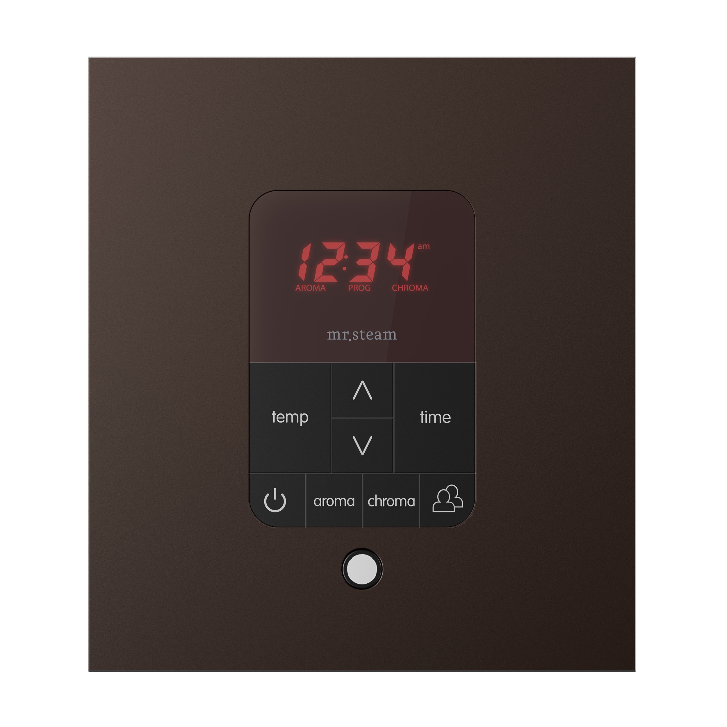 Kit de control de generador de vapor negro mate Mr. Steam de 5000 vatios