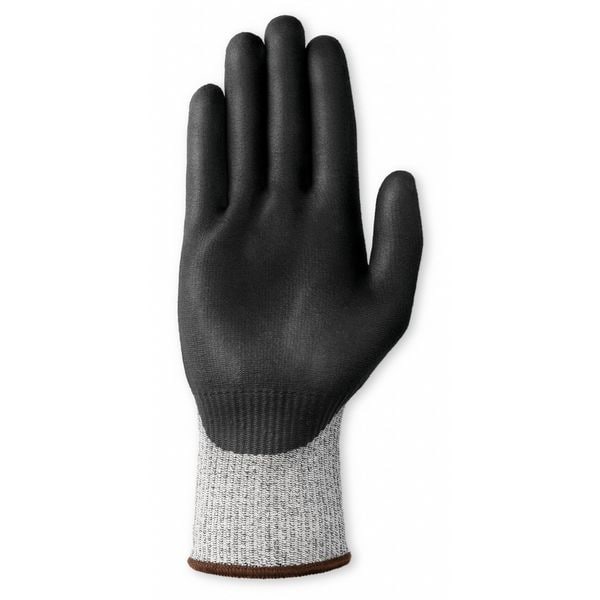 Guantes recubiertos resistentes a cortes de Ansell, Nivel de corte A3, 13 ga, Gris, Talla S (7) - 11-435