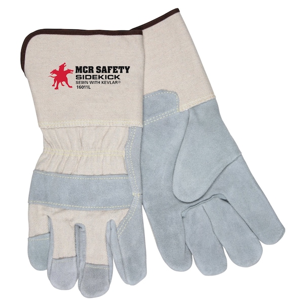 Guante resistente a cortes de cuero Mcr Safety, XL, PR - 16011XL
