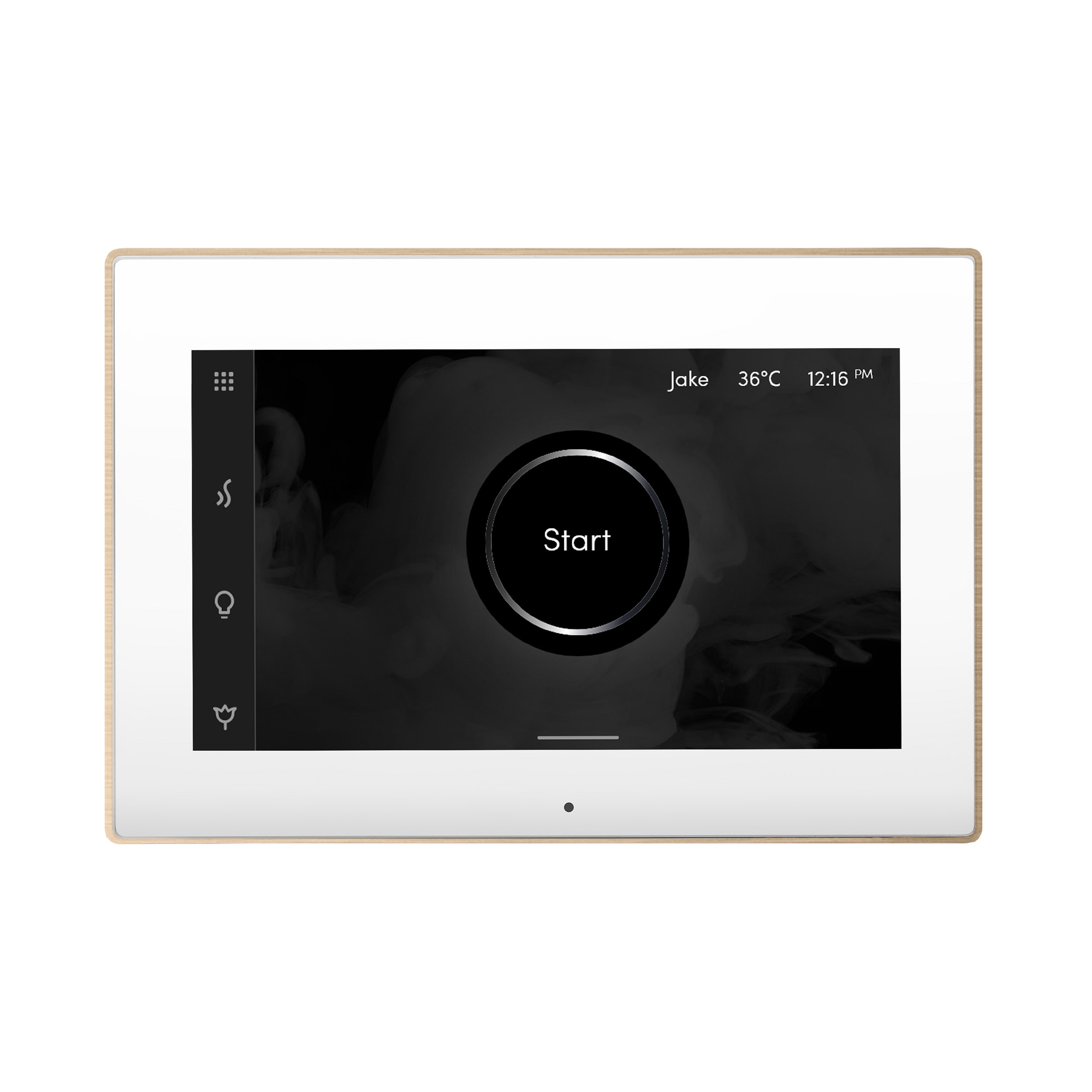 Kit de control para generador de vapor Mr. Steam Xdream Max Linear de 500 Watts en Bronce Cepillado XDRM1WHXLBB