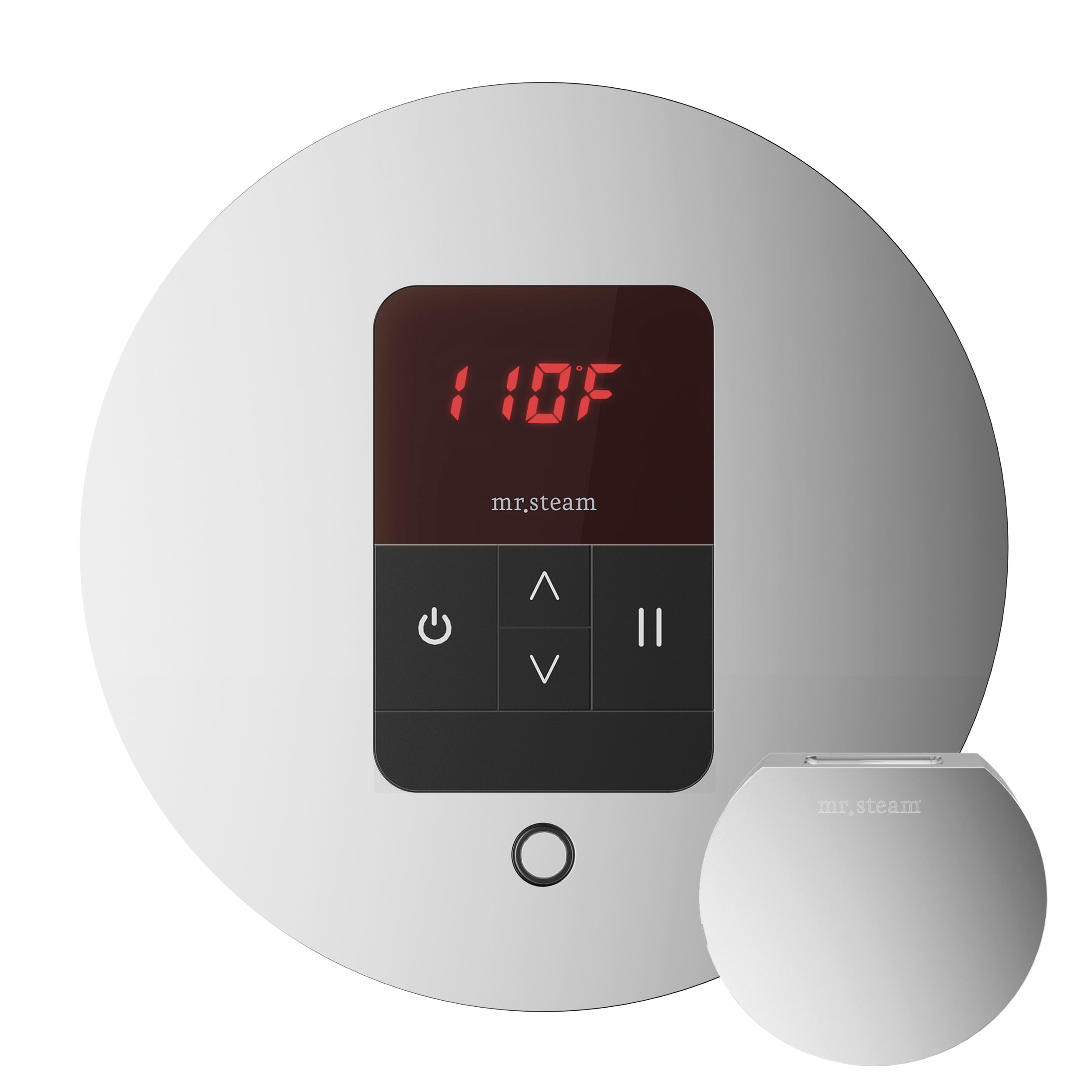 Kit de control para generador de vapor de cromo pulido de 120 vatios de Mr. Steam
