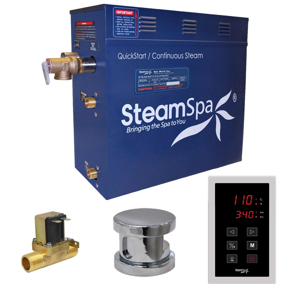 Generador de vapor azul de 9000 vatios SteamSpa OAT900CH-A