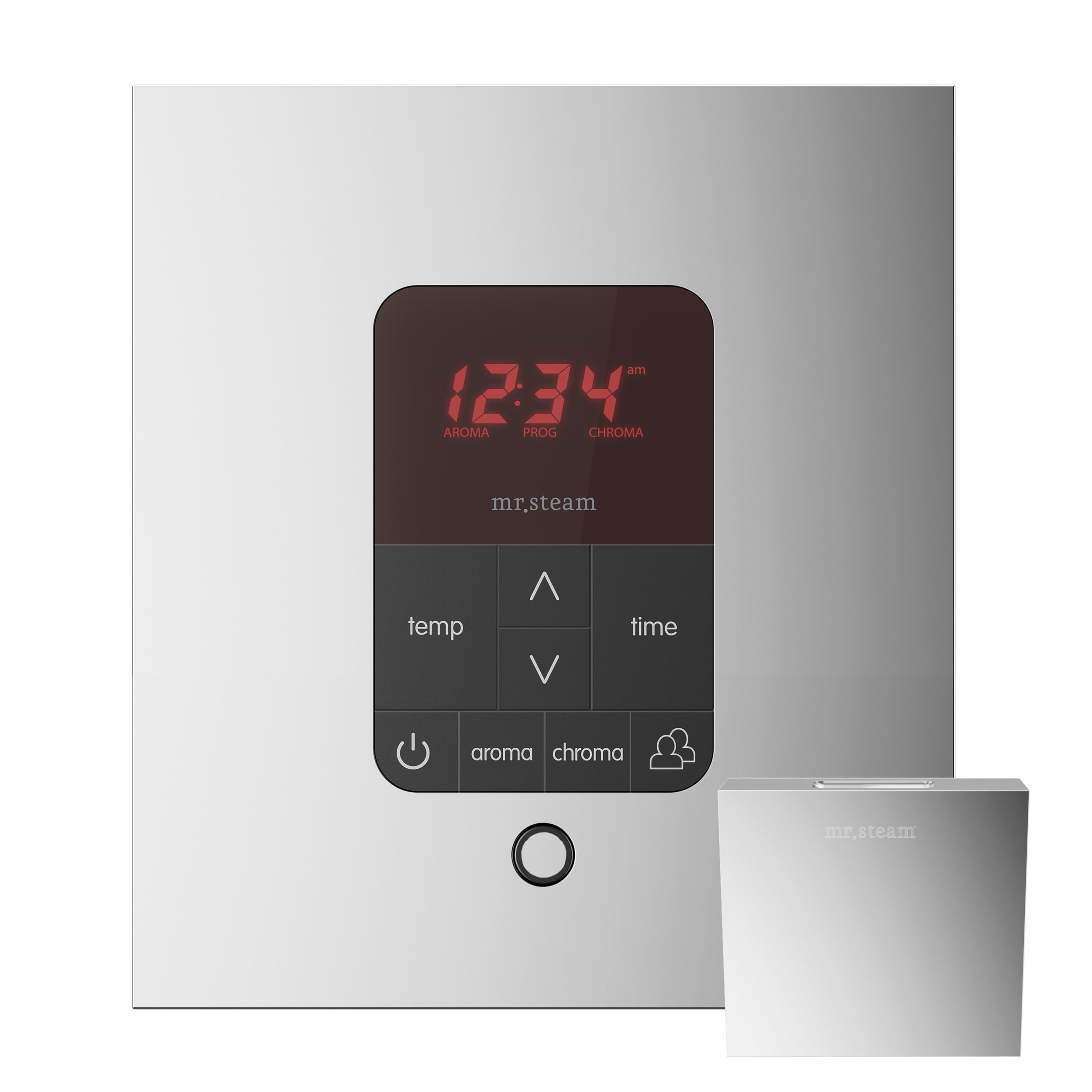 Kit de control para generador de vapor de cromo pulido de 12000 vatios de Sr. Steam - 12C1ADA0000