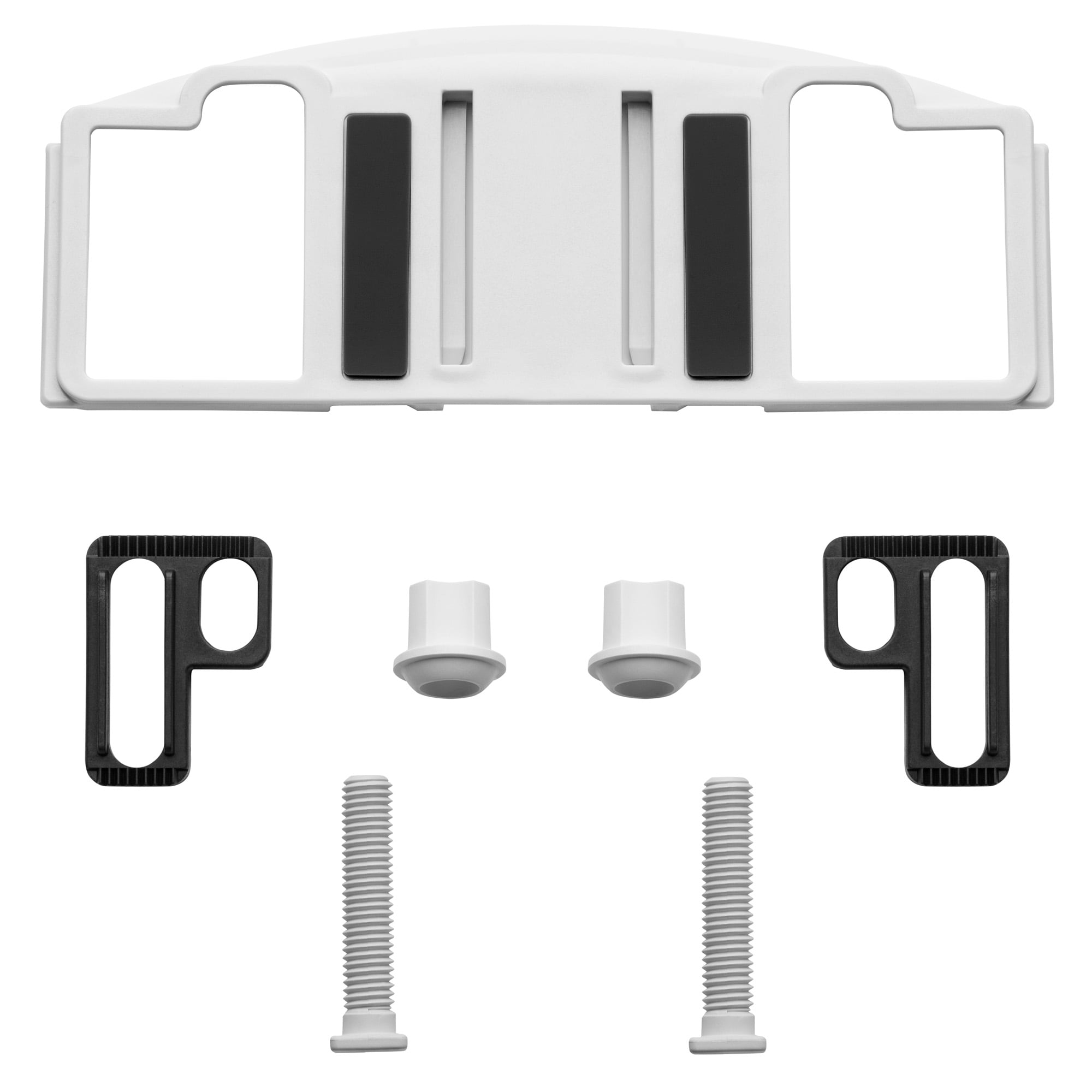 Asiento de Bidé para Inodoro de Plástico Blanco con Cierre Suave, Forma Alargada - Brondell Ecoseat S101-EW