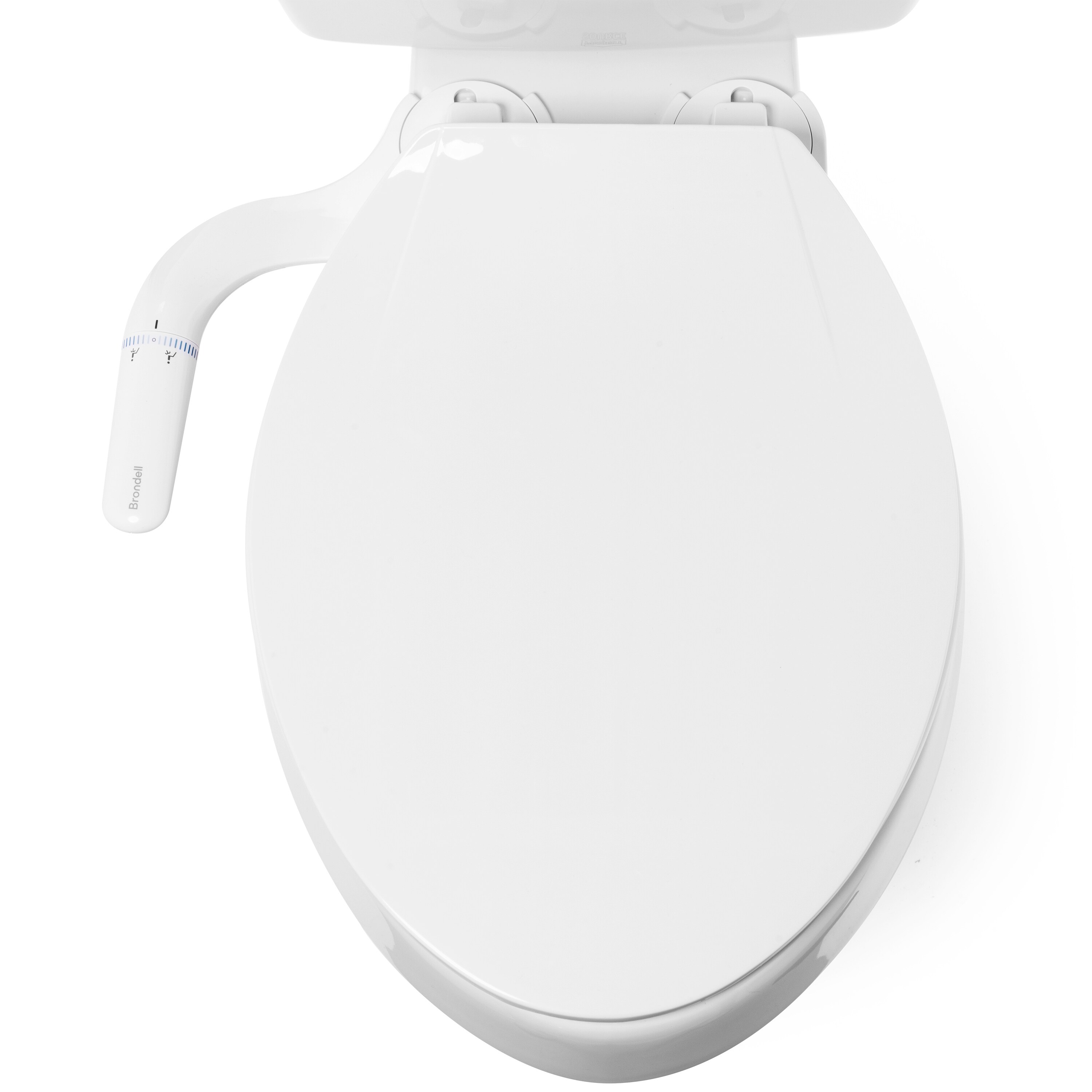 Aditamento para bidet Brondell Easyspa con controles ergonómicos y dos boquillas LES-12