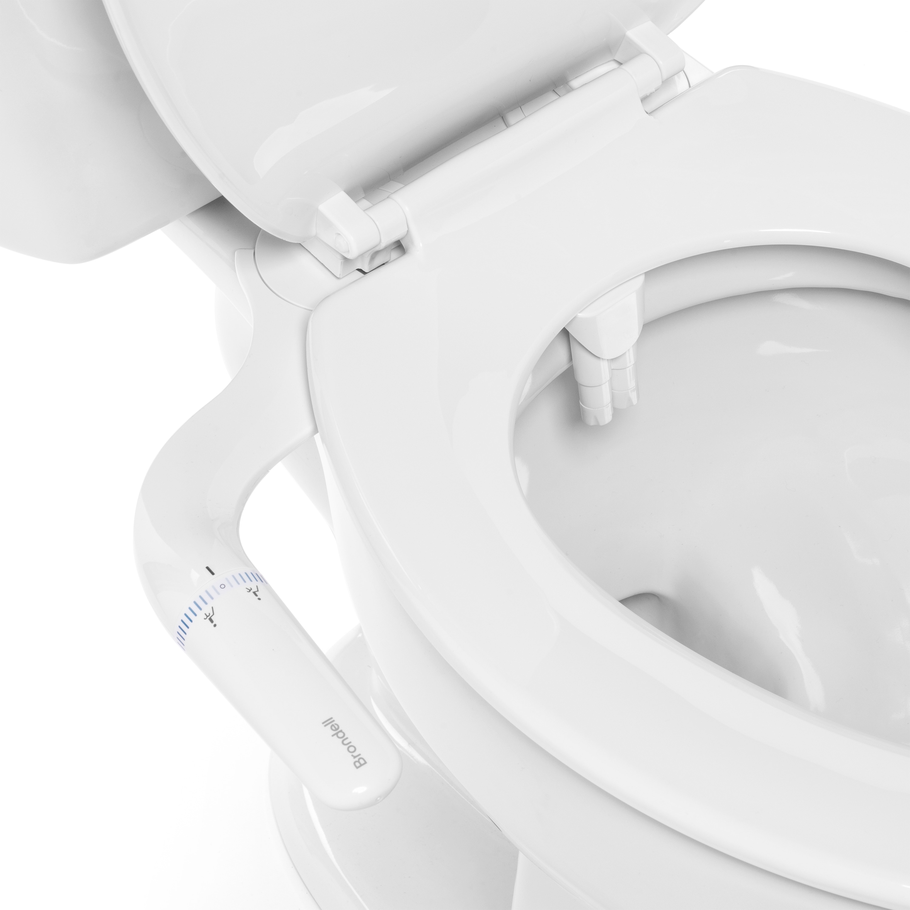 Aditamento para bidet Brondell Easyspa con controles ergonómicos y dos boquillas LES-12