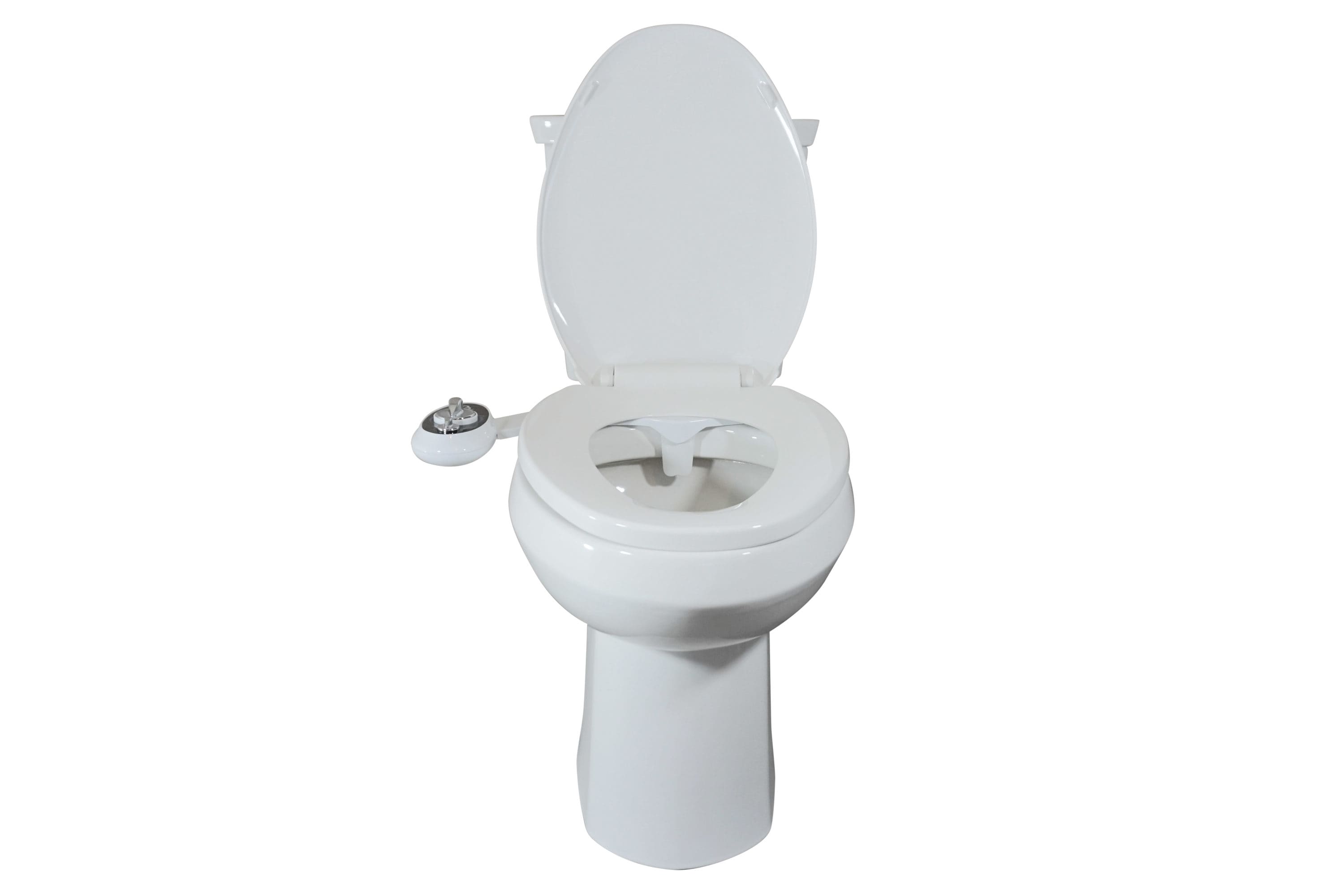 Bidet de Lujo sin Energía de Doble Boquilla, con Autolimpieza (Blanco y Negro)