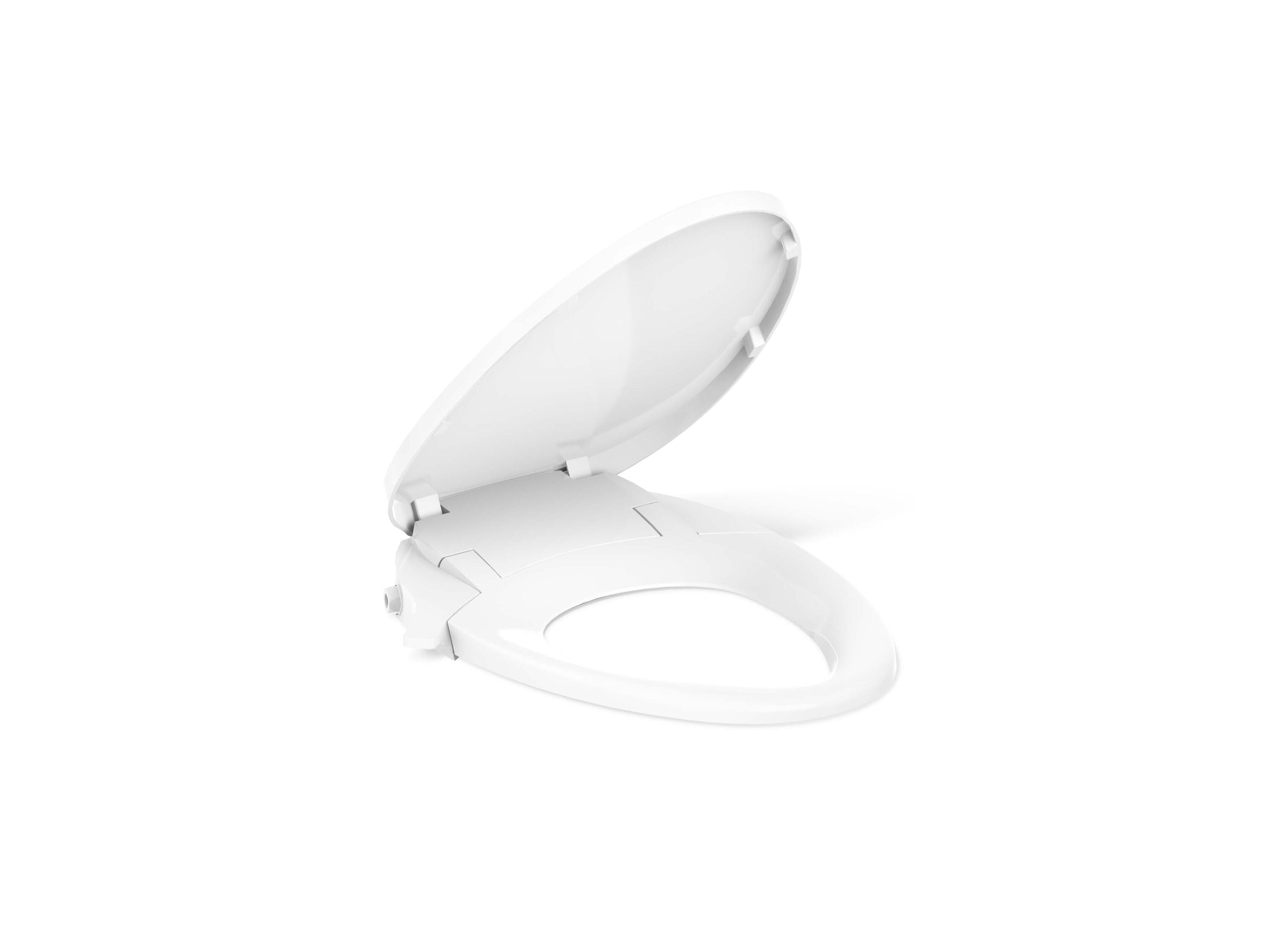 Asiento de Bidé Blanco Alargado de Plástico KOHLER PureWash M300 con Cierre Suave 98804-0