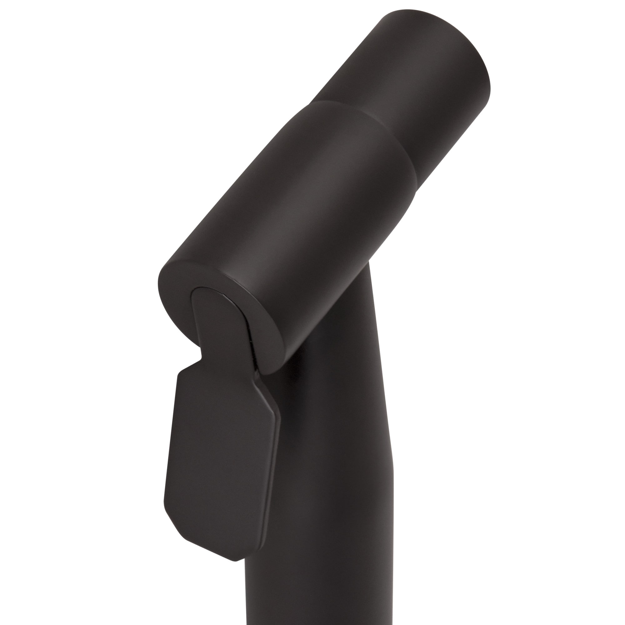 Rociador de bidé de mano montado en el inodoro de diseño en color negro mate