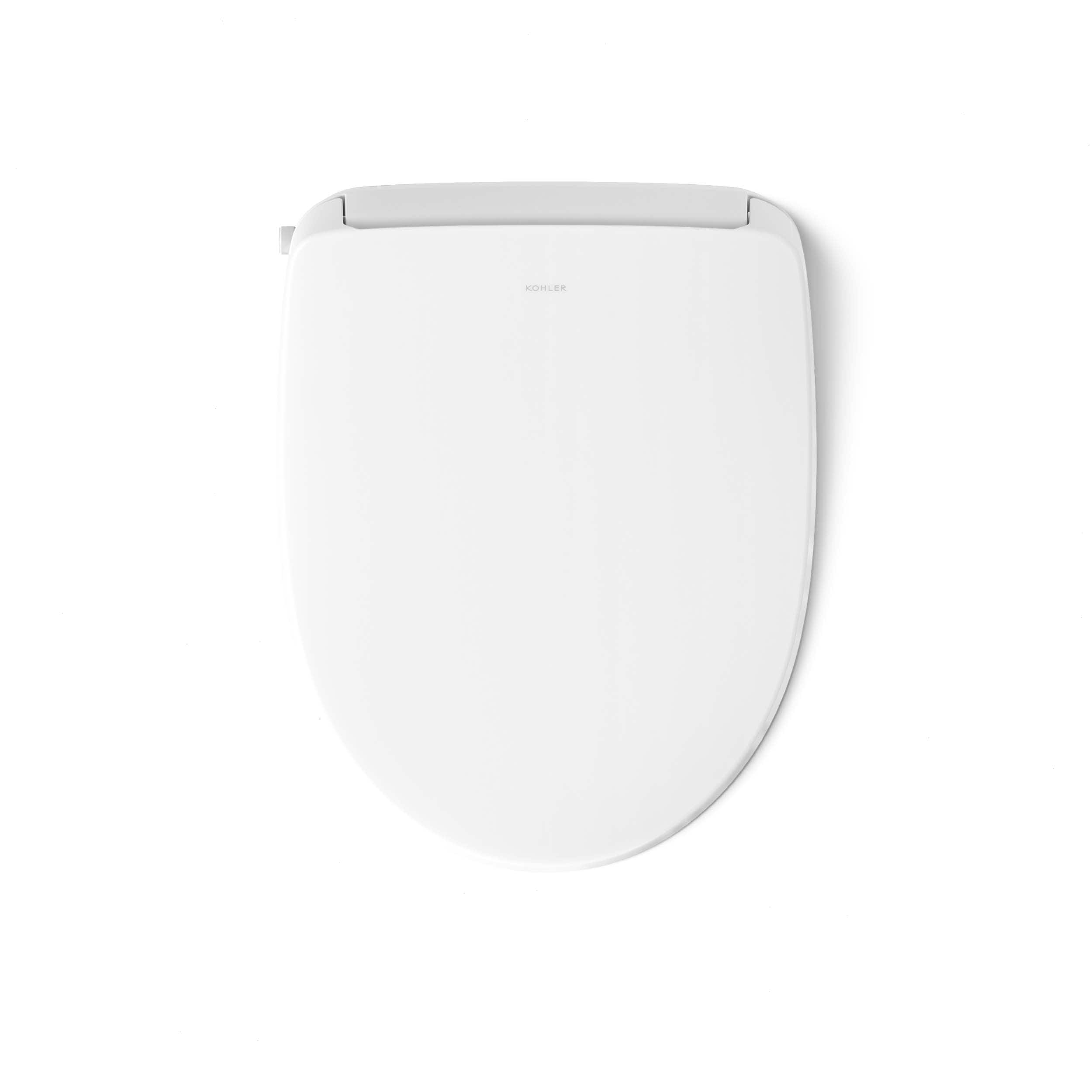 Asiento de Bidé con Calentador y Cierre Suave Redondo Blanco de Plástico PureWash de KOHLER 28118-0