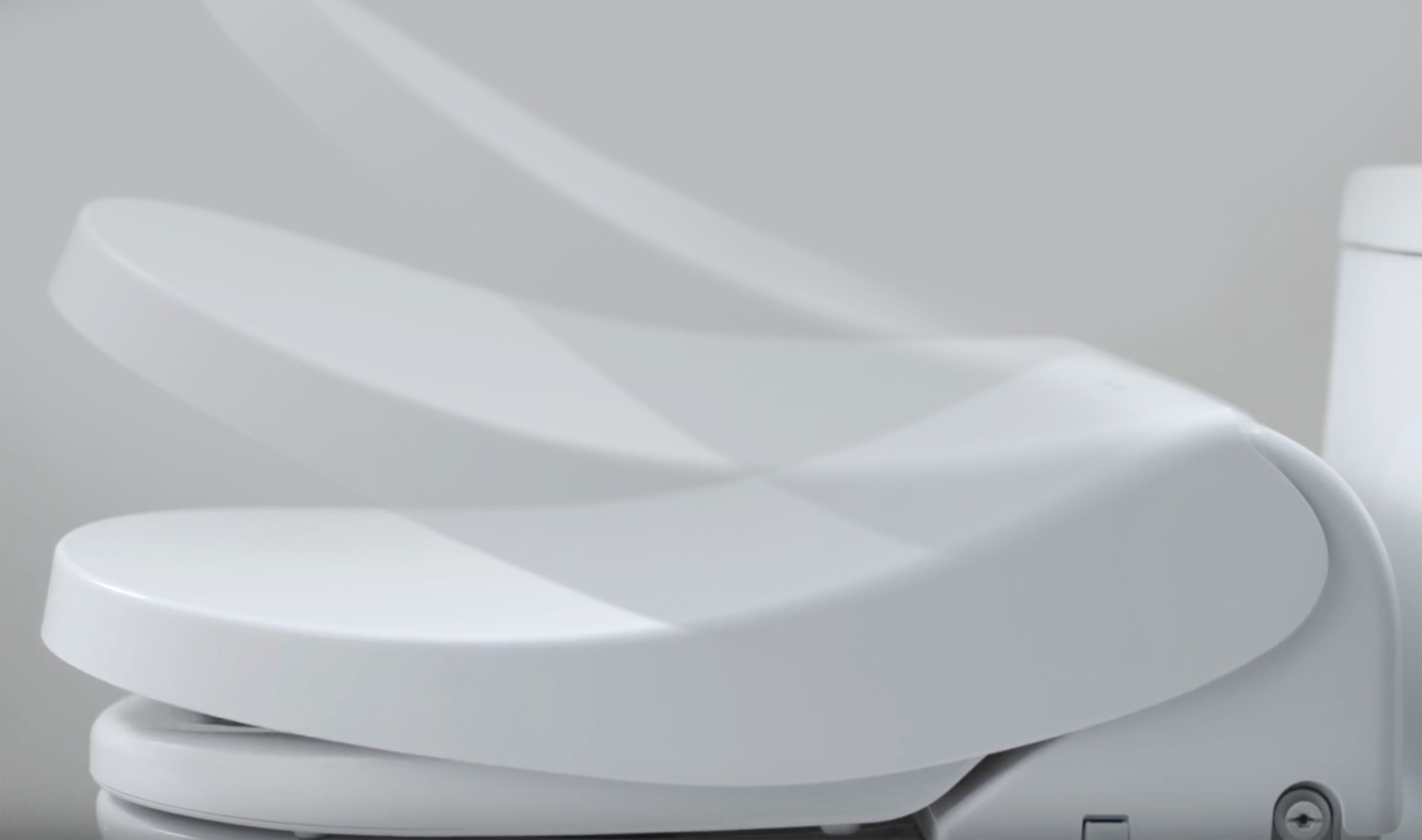 Asiento de baño con bidé eléctrico, cierre suave, calefacción y compatibilidad inteligente, color blanco, alargado, de plástico, de American Standard Spalet