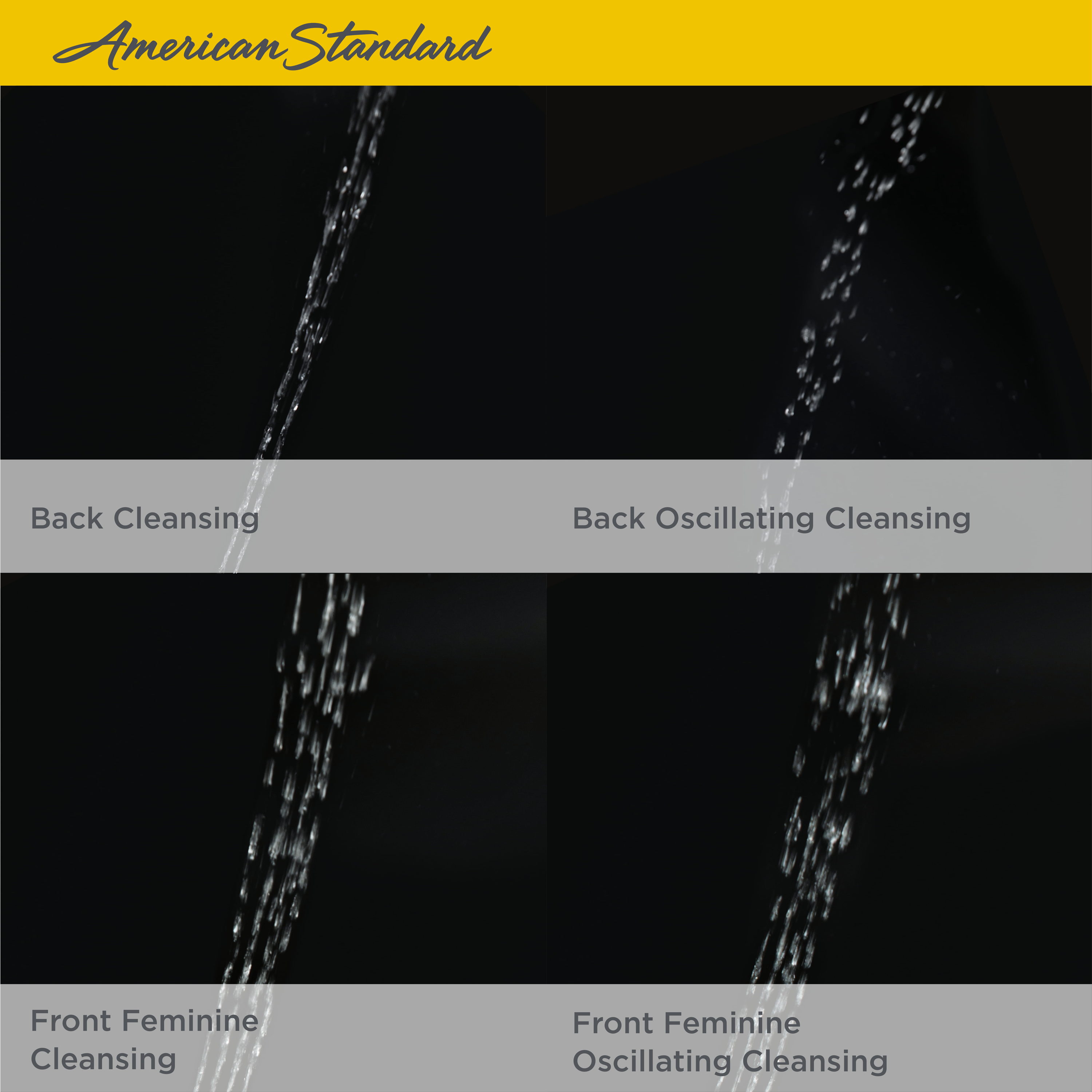 Asiento de inodoro bidet alargado de plástico blanco con función de cierre suave, asiento climatizado y limpieza avanzada American Standard Advanced Clean 3 SpaLet
