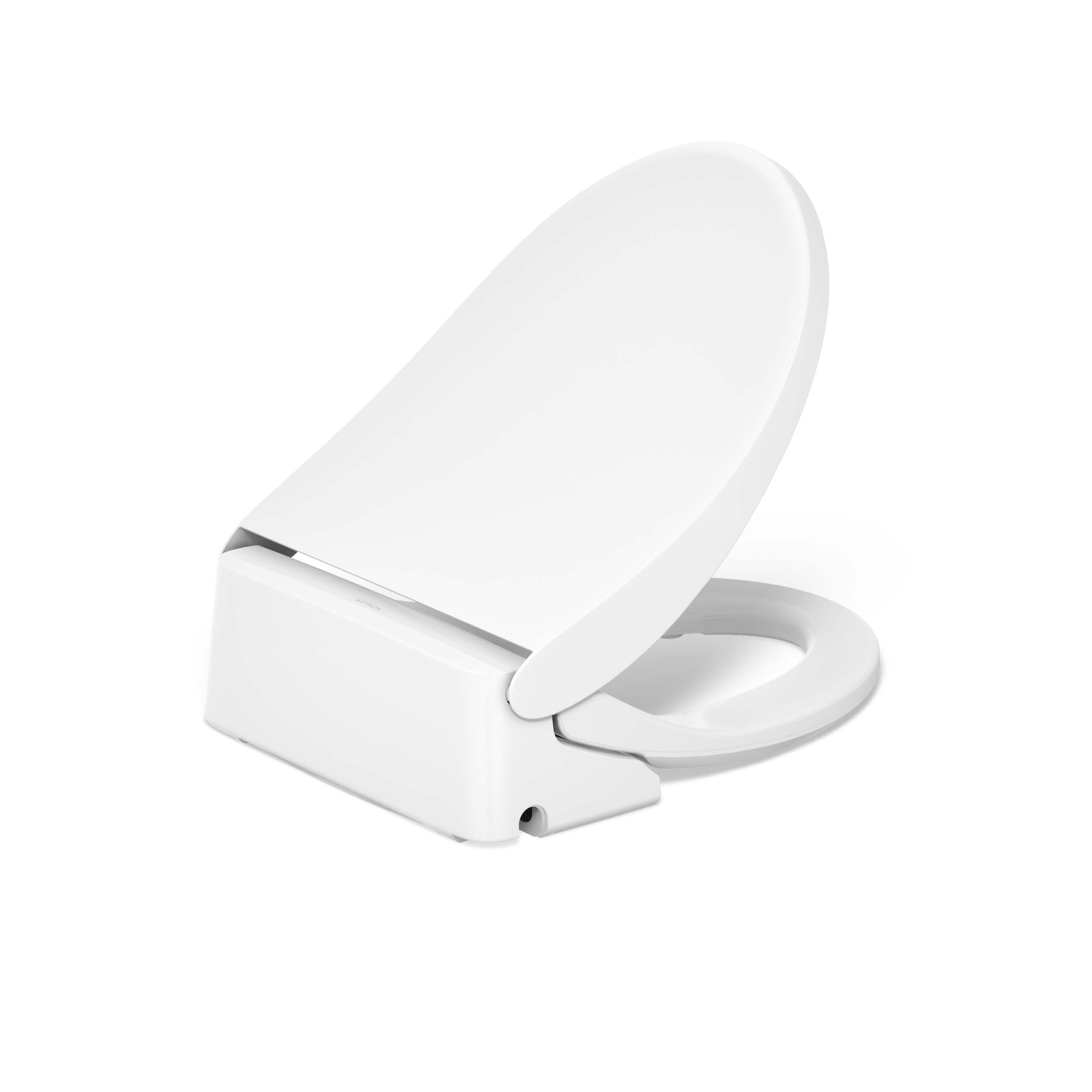 Asiento de Bidé Calientito con Cierre Suave Alargado Blanco de Plástico KOHLER PureWash 30805-0