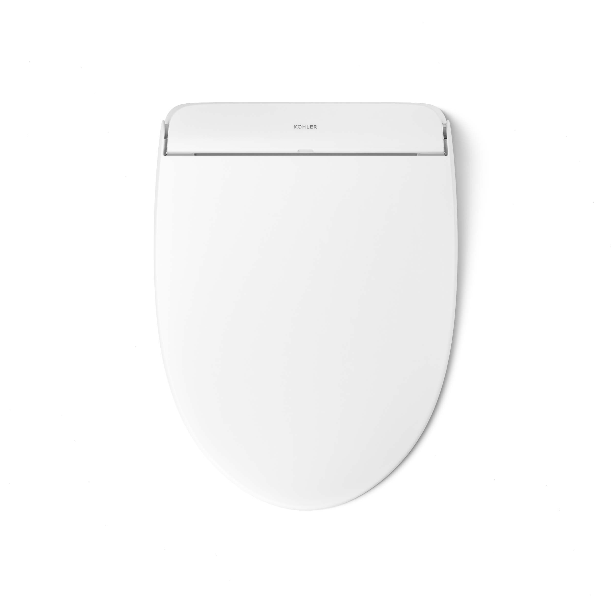 Asiento de Bidé Calientito con Cierre Suave Alargado Blanco de Plástico KOHLER PureWash 30805-0