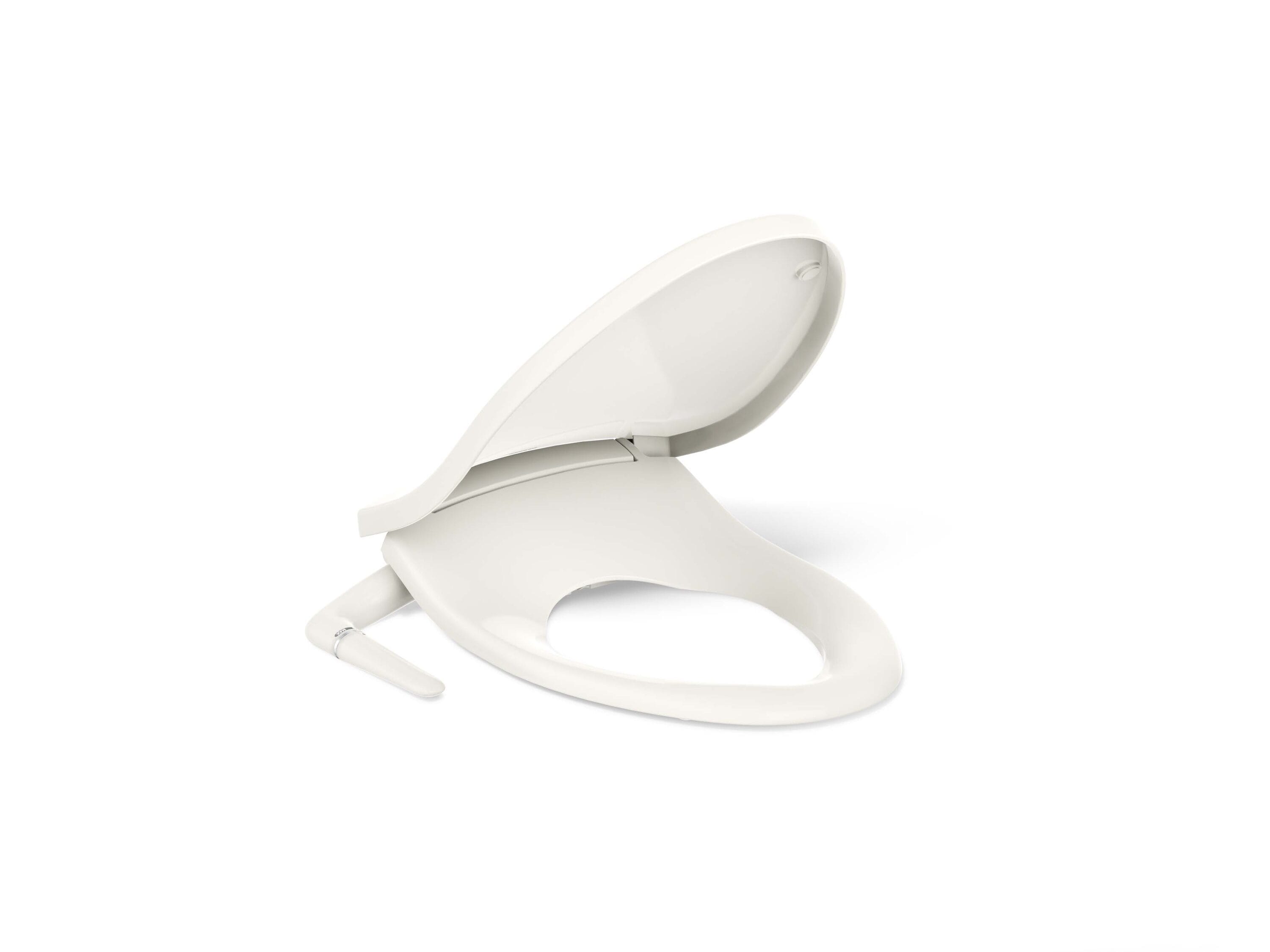 Asiento de Bidé Alargado de Plástico en Color Beige con Cierre Suave Puretide de KOHLER K-5724-96