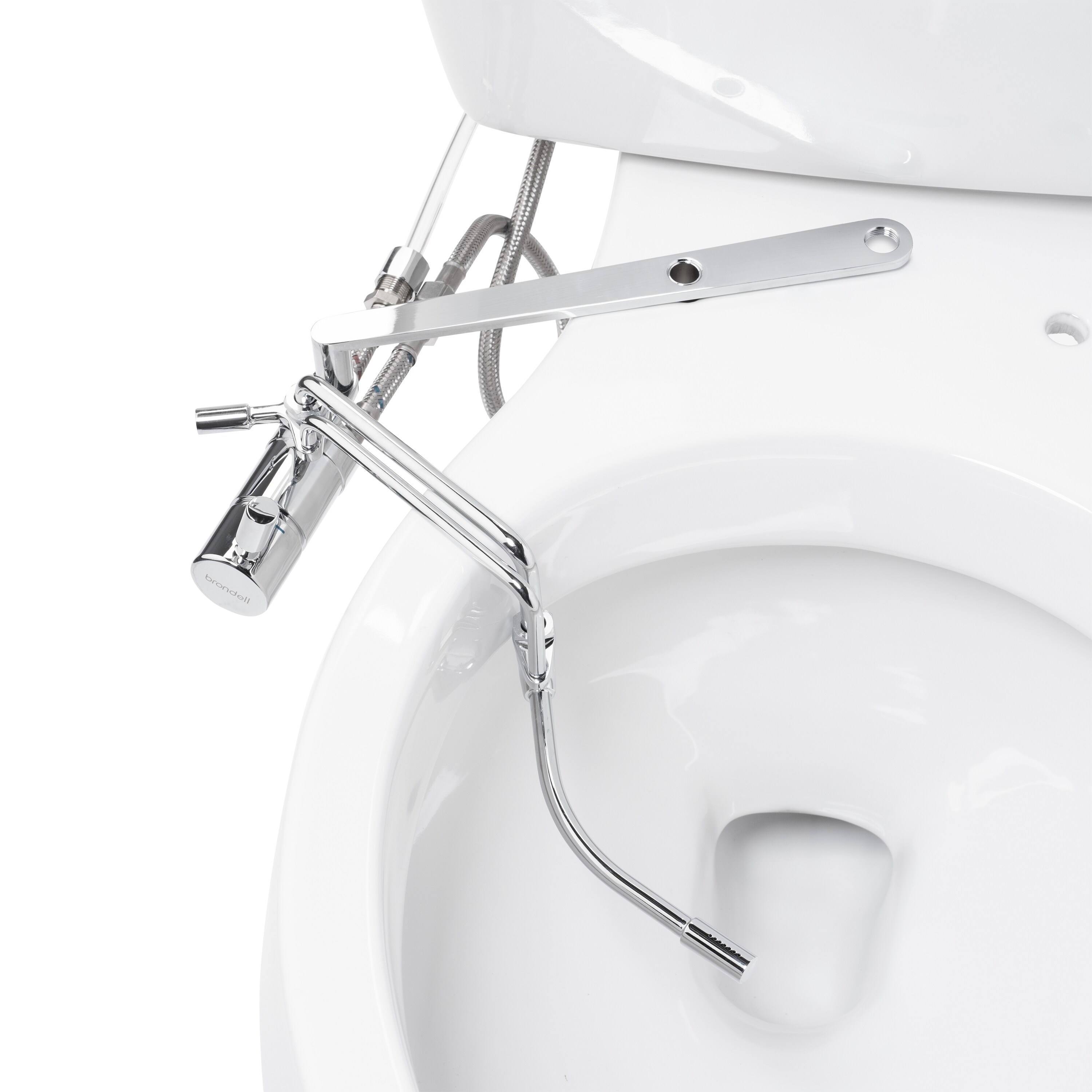 Bidet lateral con montaje en metal con varita de pulverización ajustable, temperatura dual SMB-25