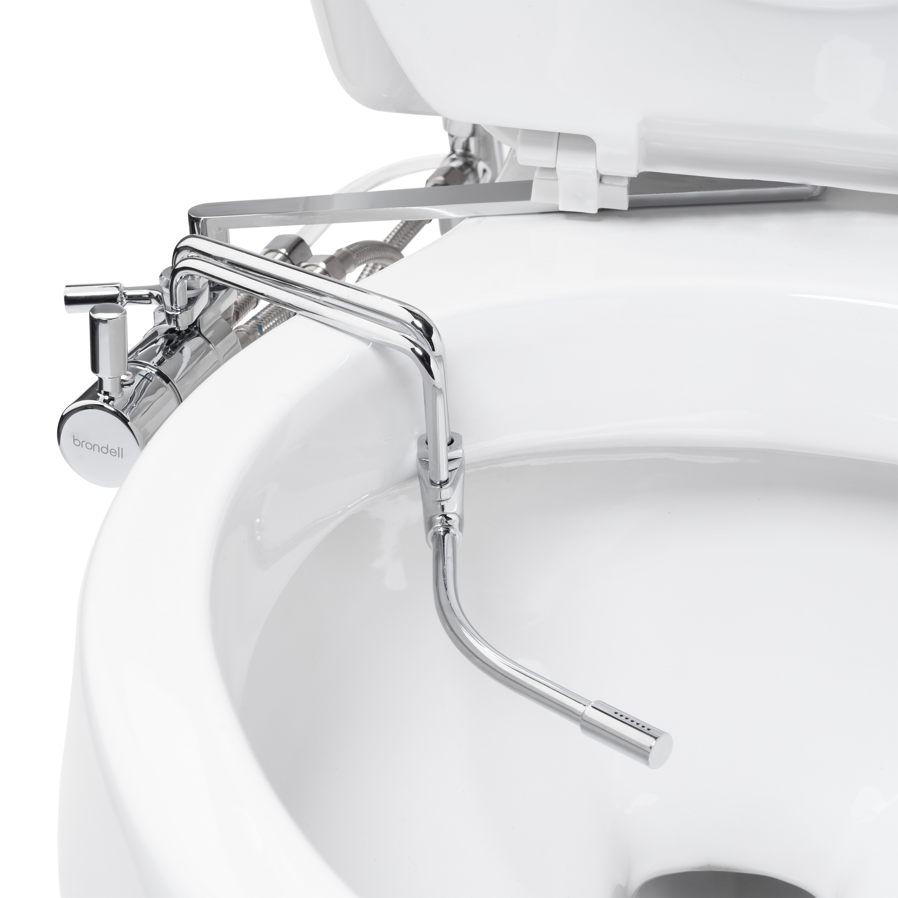 Bidet lateral con montaje en metal con varita de pulverización ajustable, temperatura dual SMB-25