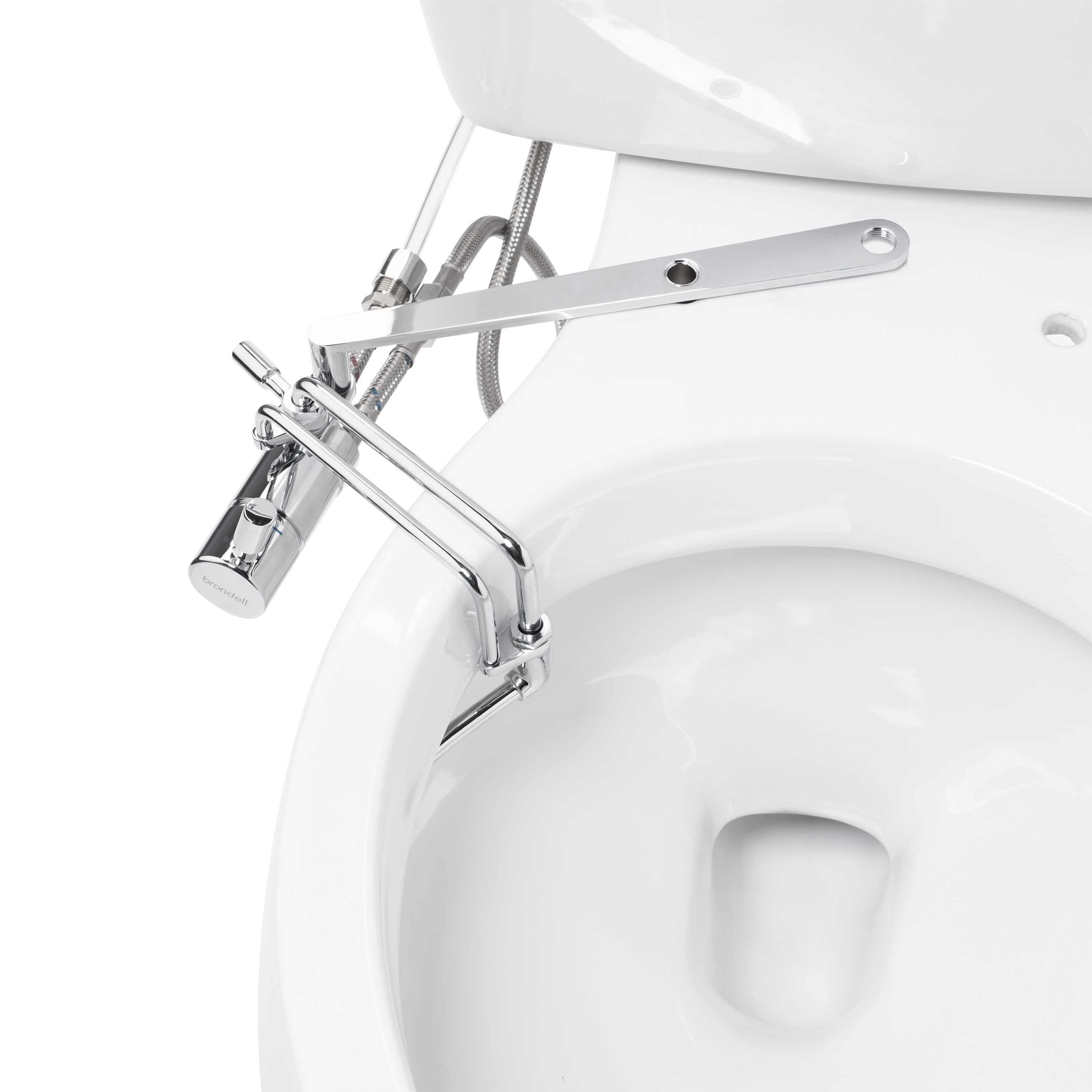 Bidet lateral con montaje en metal con varita de pulverización ajustable, temperatura dual SMB-25