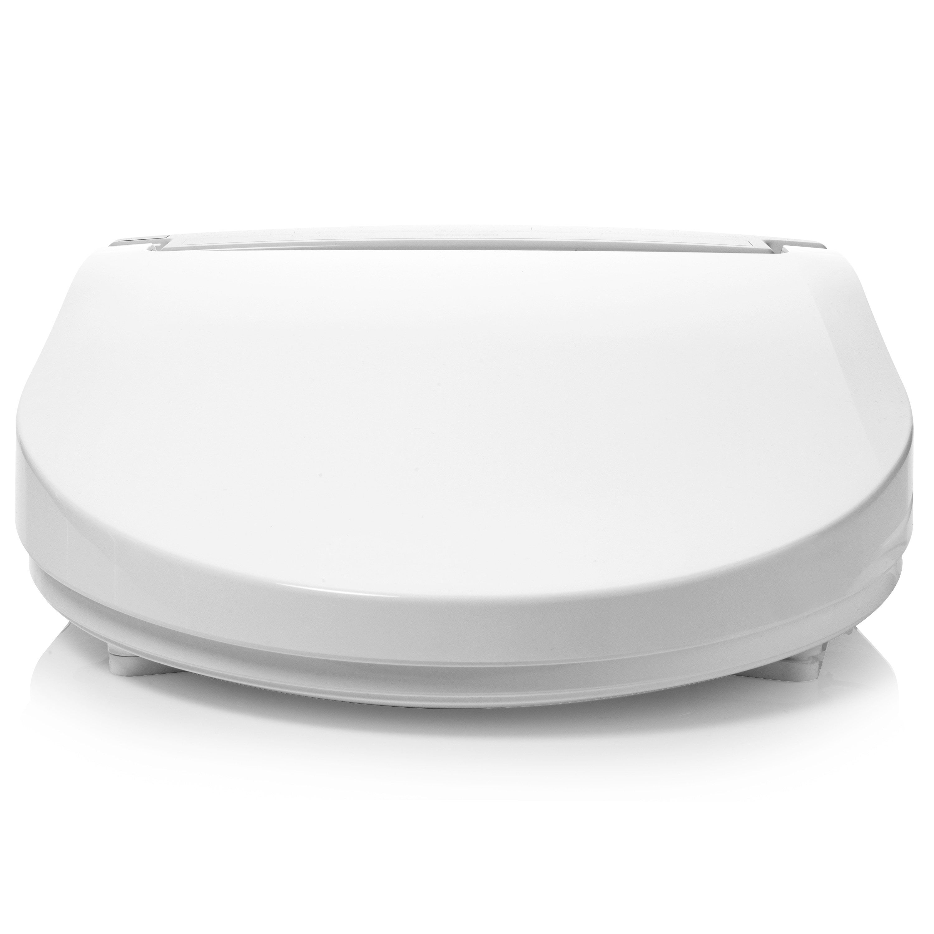 Asiento de Inodoro con Bidet Eléctrico y Tapa Redonda Suave Cierre Lento y Calentador Blanco de Plástico de Marca Brondell Swash Select DR802-RW
