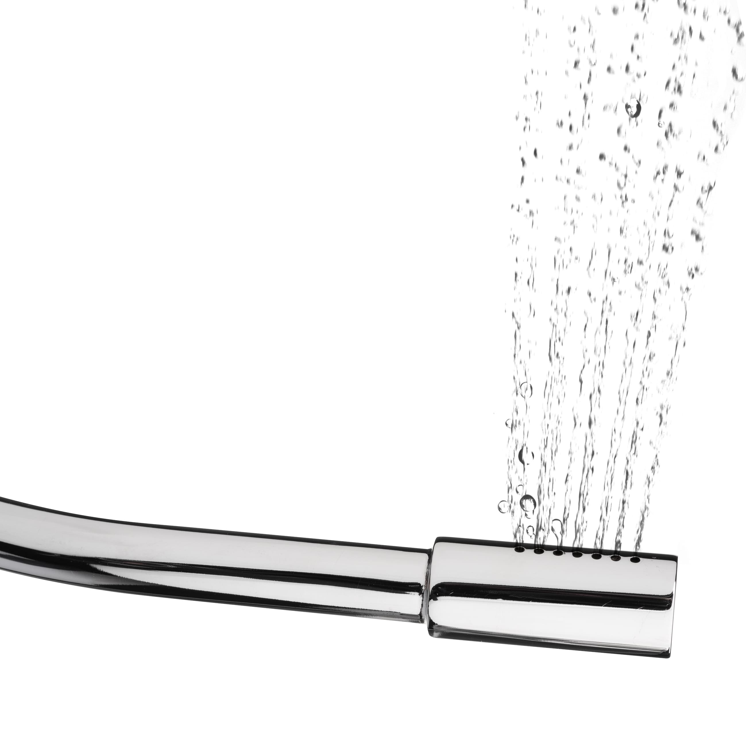 Bidet adjunto de metal montado en el lado de Brondell con vara de pulverización ajustable, temperatura ambiente SMB-15