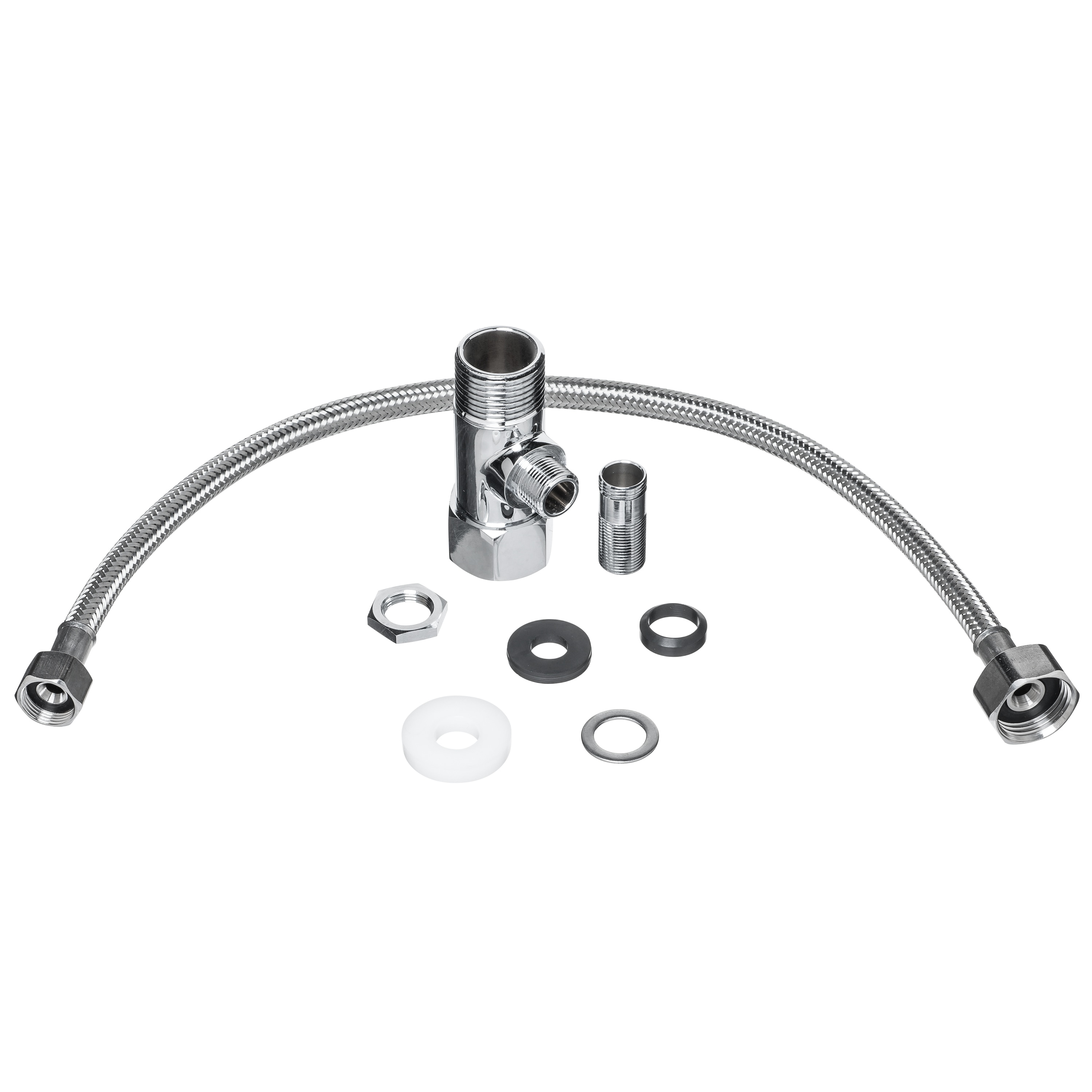 Bidet adjunto de metal montado en el lado de Brondell con vara de pulverización ajustable, temperatura ambiente SMB-15