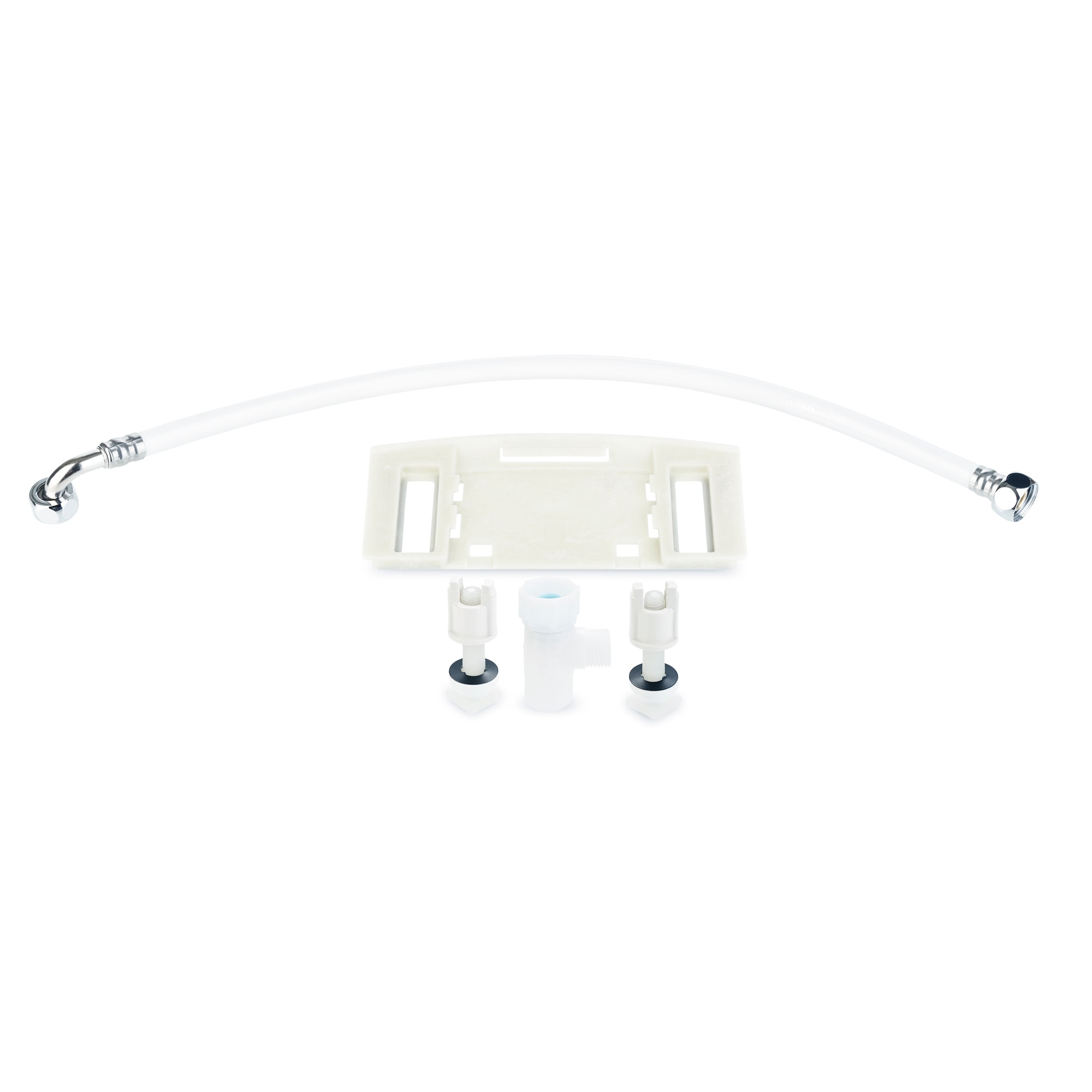 Asiento de bidé avanzado de plástico blanco redondo con cierre suave y asiento de baño con bidé calefactado DS725-RW de Brondell