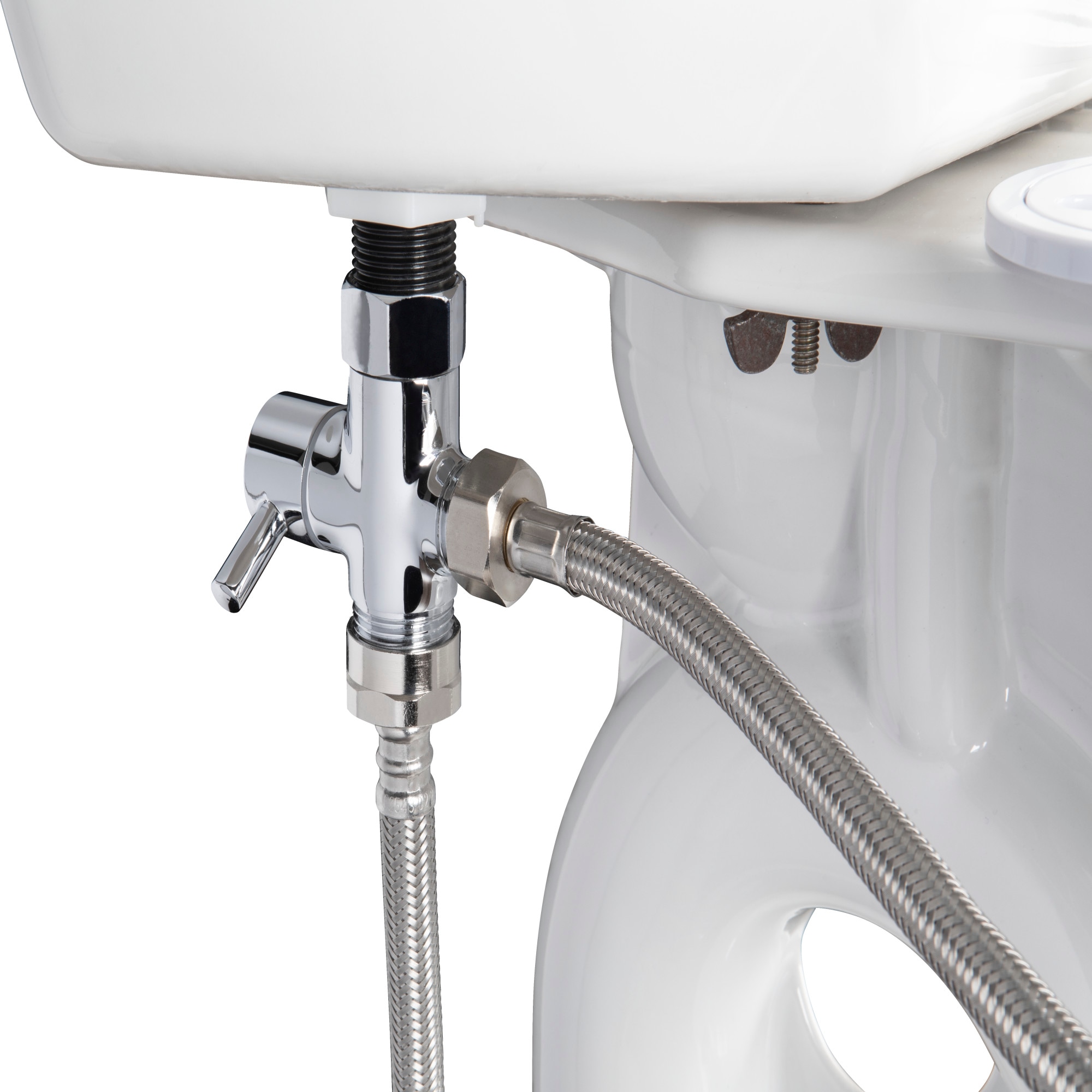 Asiento de bidet alargado de plástico blanco de Bemis E85320H20 ARM