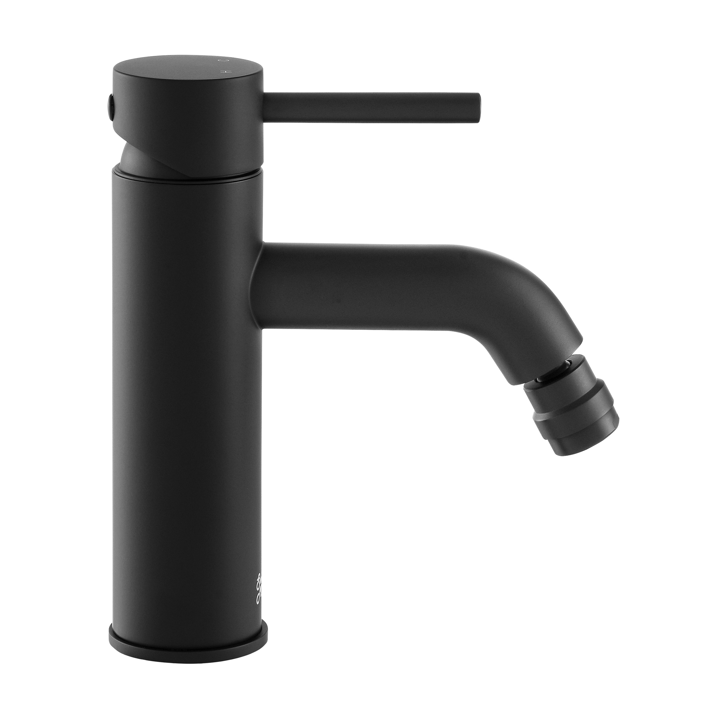 Grifo para bidet de un solo agujero con pulverizador horizontal en negro mate de Swiss Madison SM-25-DFDIE06BK.