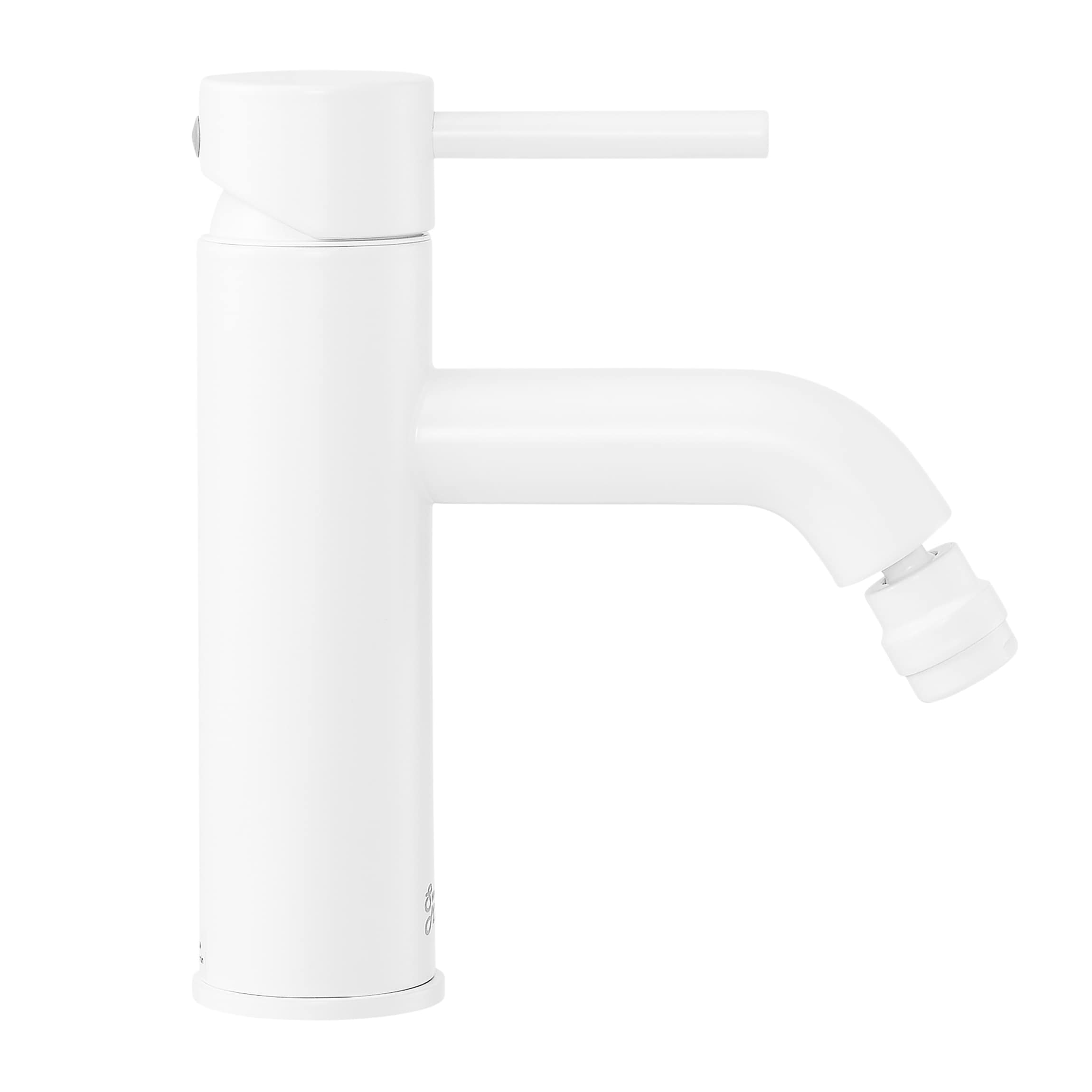 Grifería para bidé de un solo agujero con rociador horizontal en blanco mate Swiss Madison SM-25-DFDIE03WH
