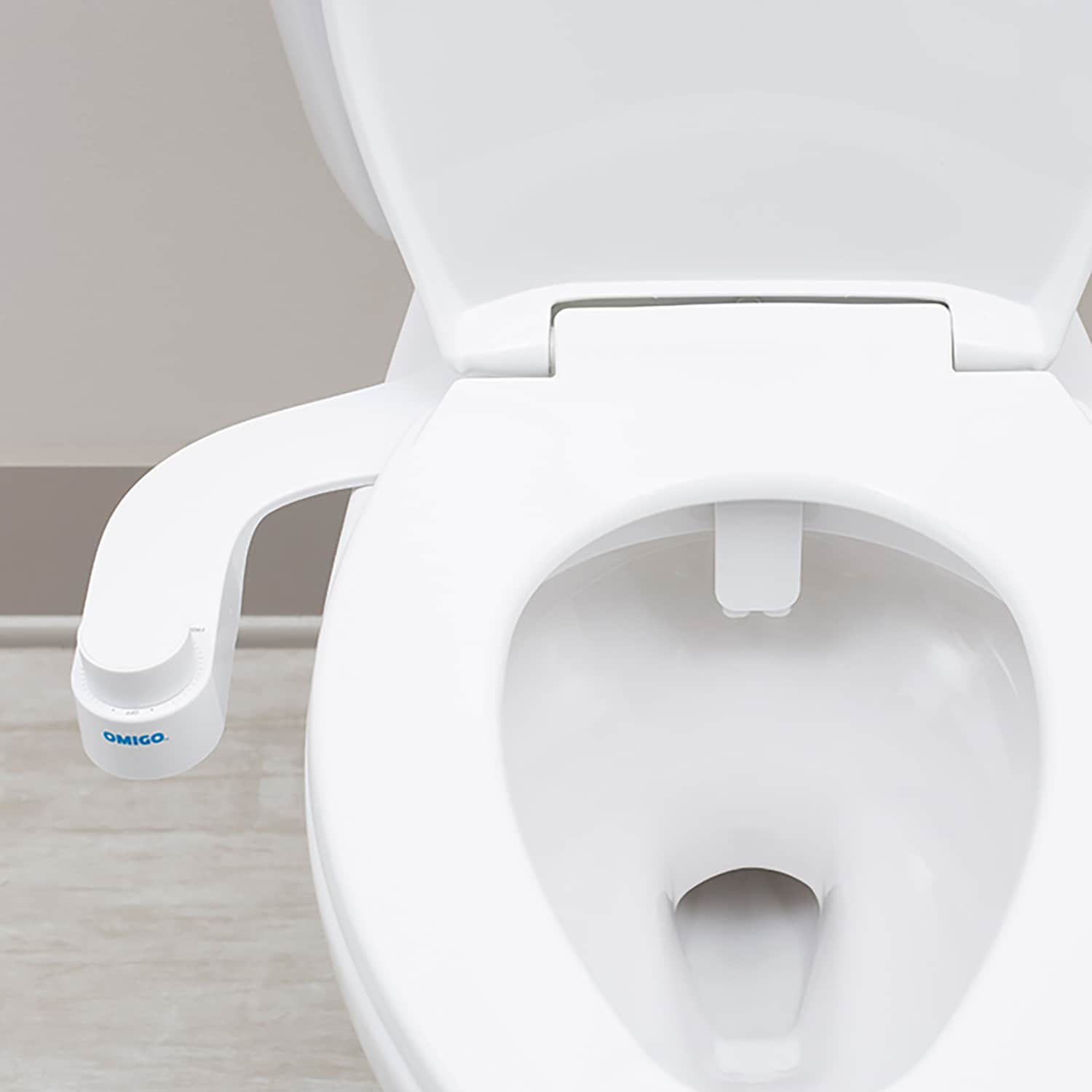 Brondell Omigo Element: Accesorio de Bidet No Eléctrico, Color Blanco