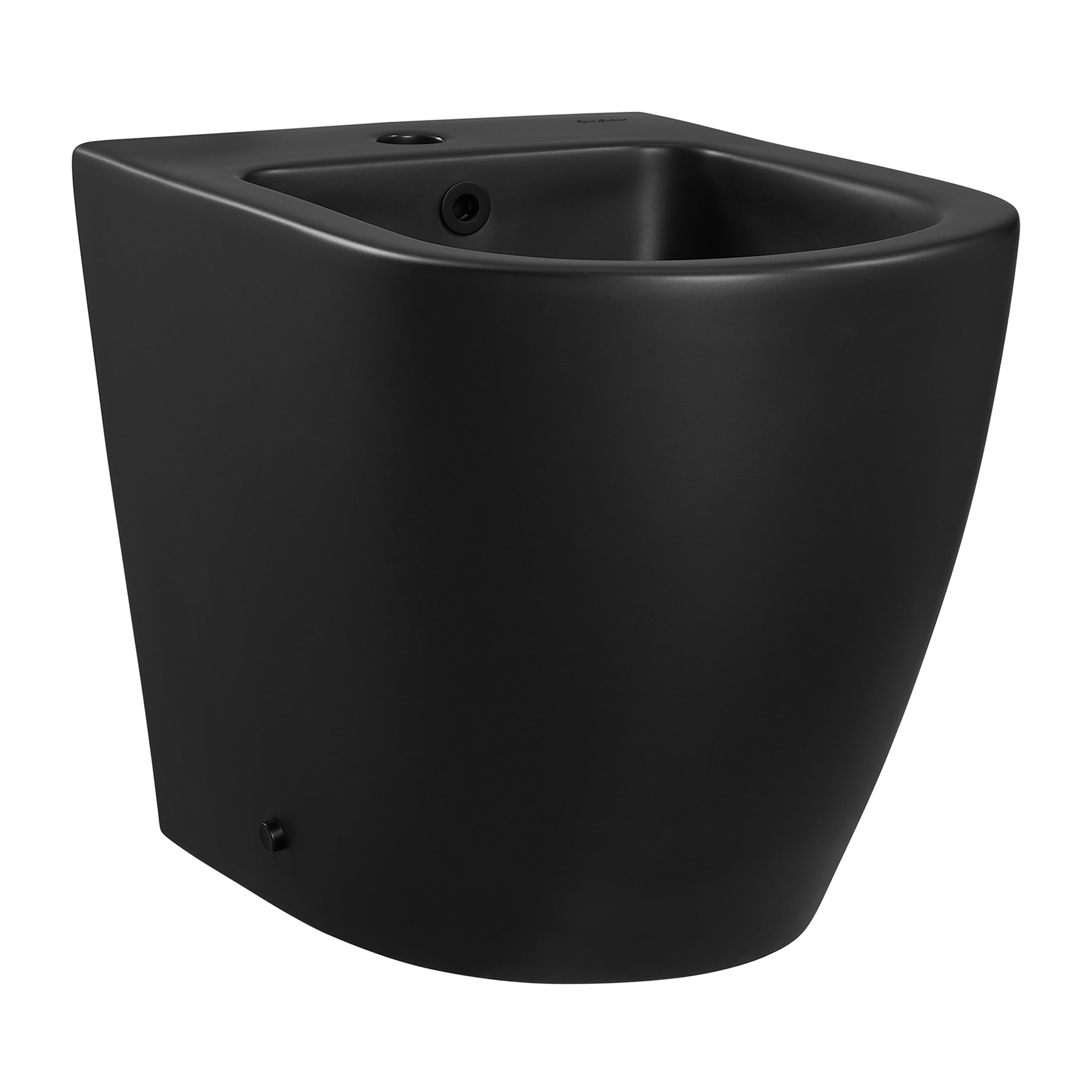 Bidé colgado en la pared de altura estándar negro mate de Swiss Madison SM-25-BDANG04BK
