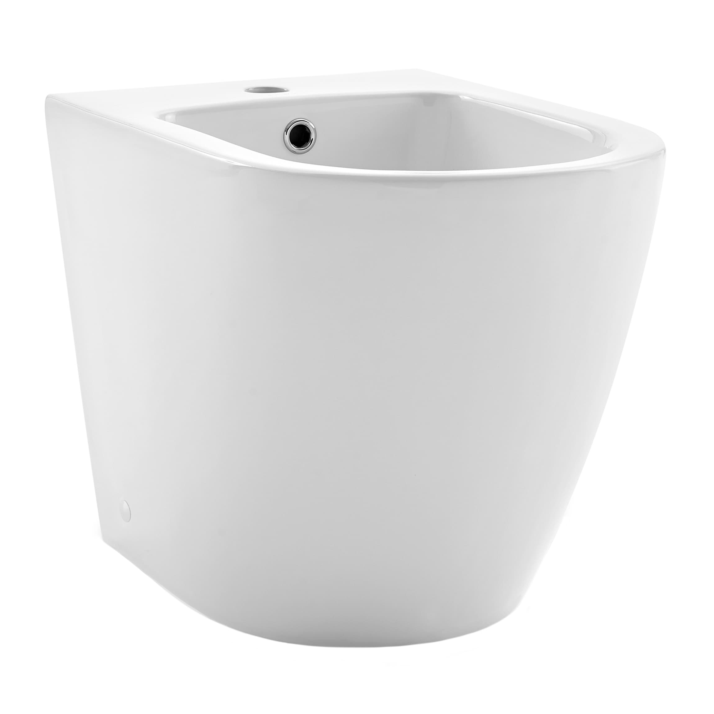 Bidé blanco brillante alargado altura estándar Swiss Madison SM-25-BDANG04WH