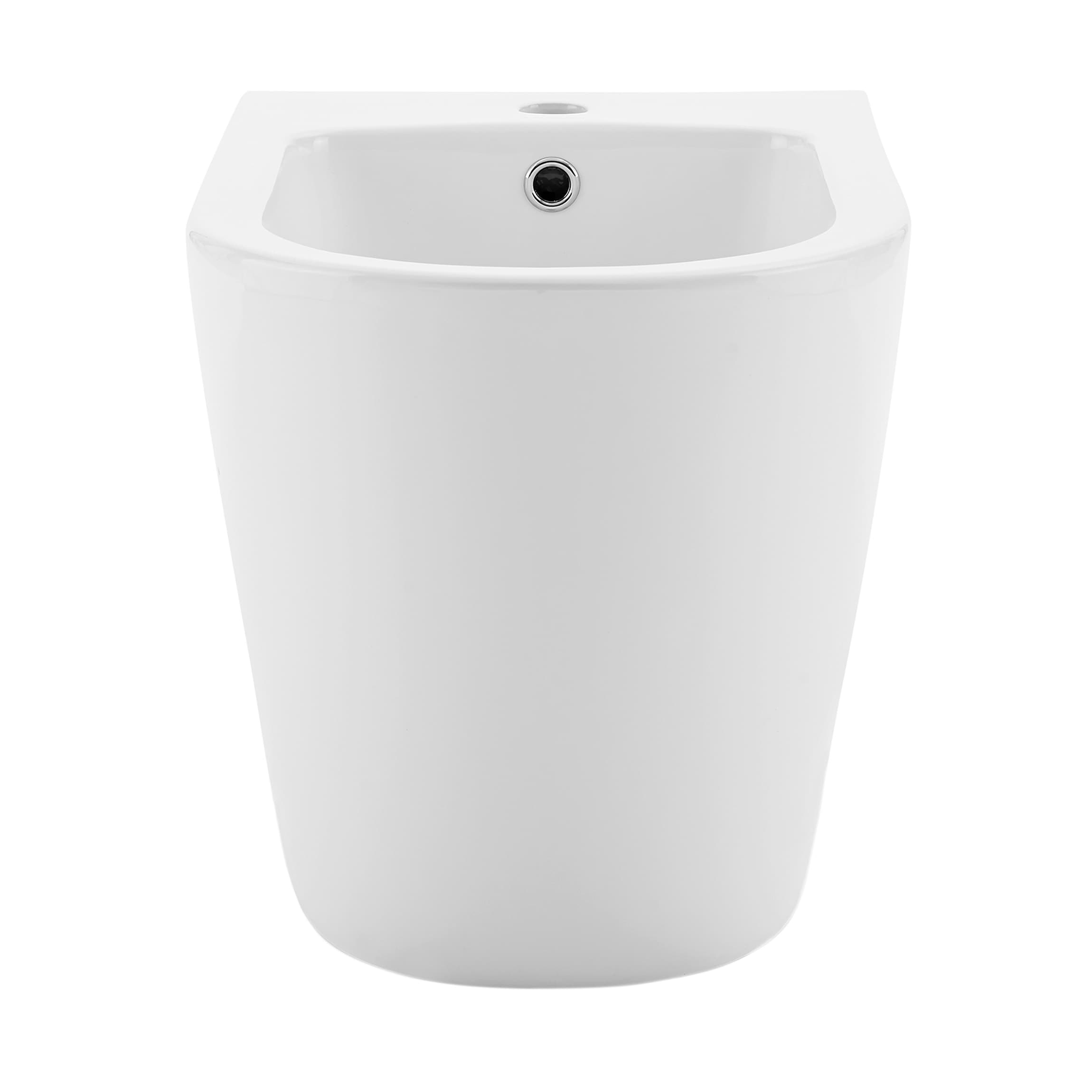 Bidé blanco brillante alargado altura estándar Swiss Madison SM-25-BDANG04WH