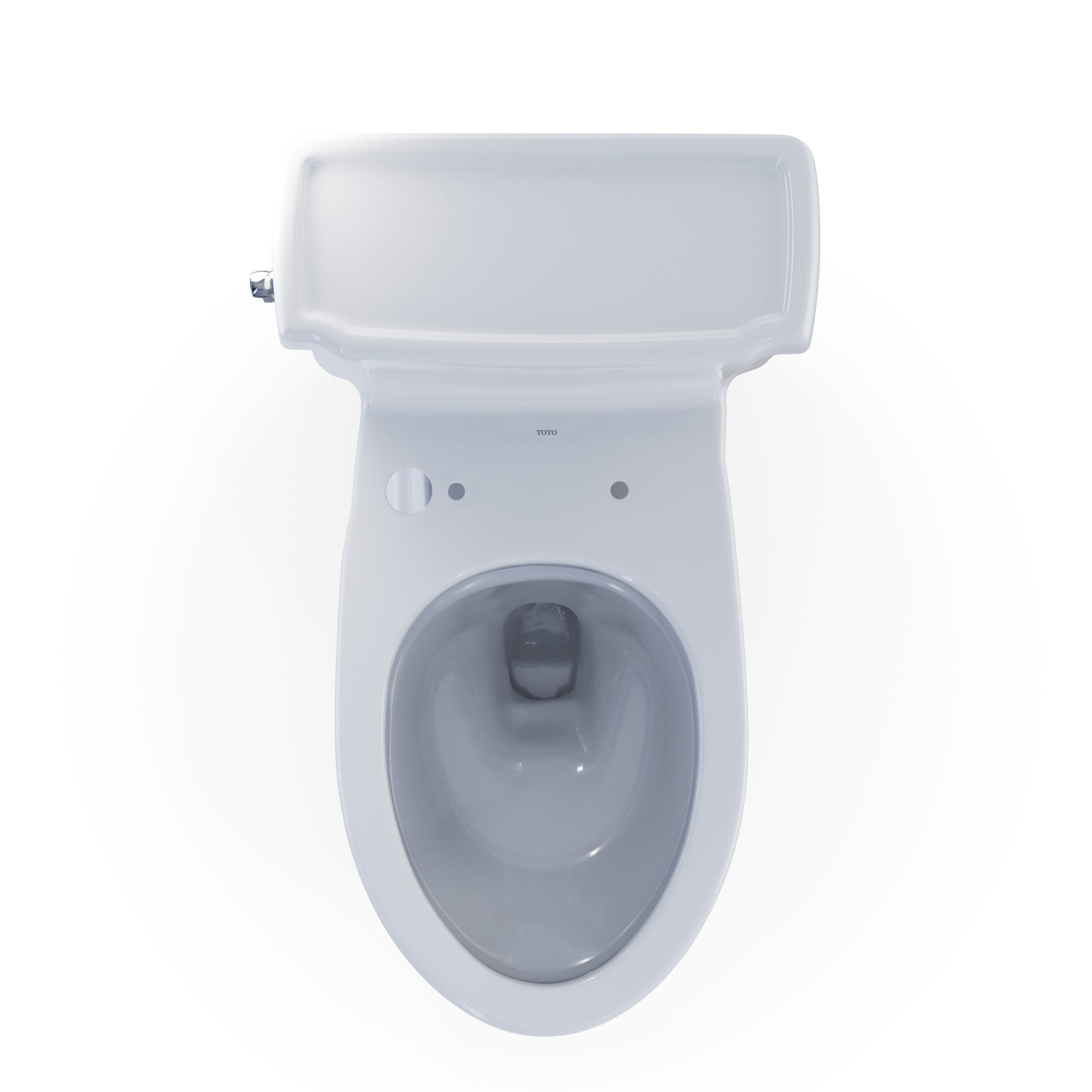 Bidet de una sola pieza con altura de silla alargada en blanco de algodón TOTO Guinevere con descarga de 1.28 GPF y aproximación de 12 pulgadas MW9744724CEFGA-01