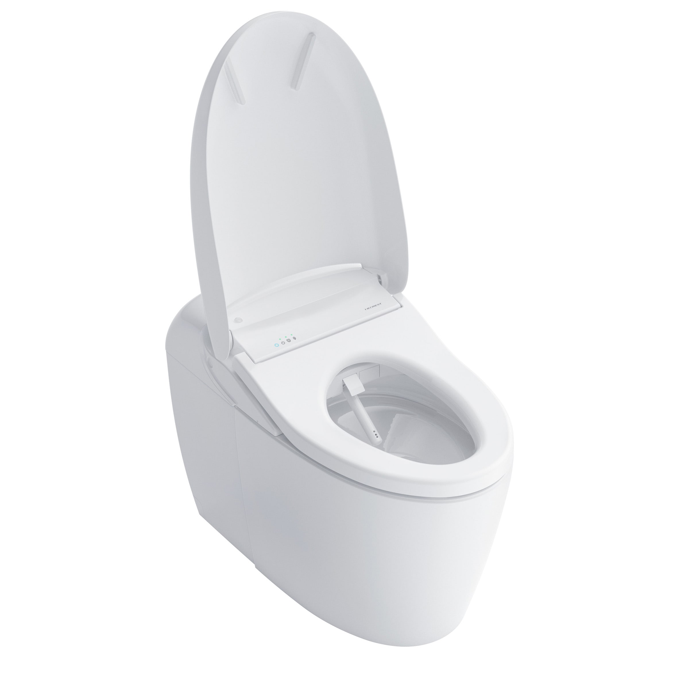 Inodoro TOTO Neorest Blanco Algodón sin Contacto, Altura de Silla Alargada con Cierre Suave, un Solo Cuerpo con Bidé 12 pulgadas Rough-in etiquetado WaterSense 1.6 GPF MS8341CUMFG-01