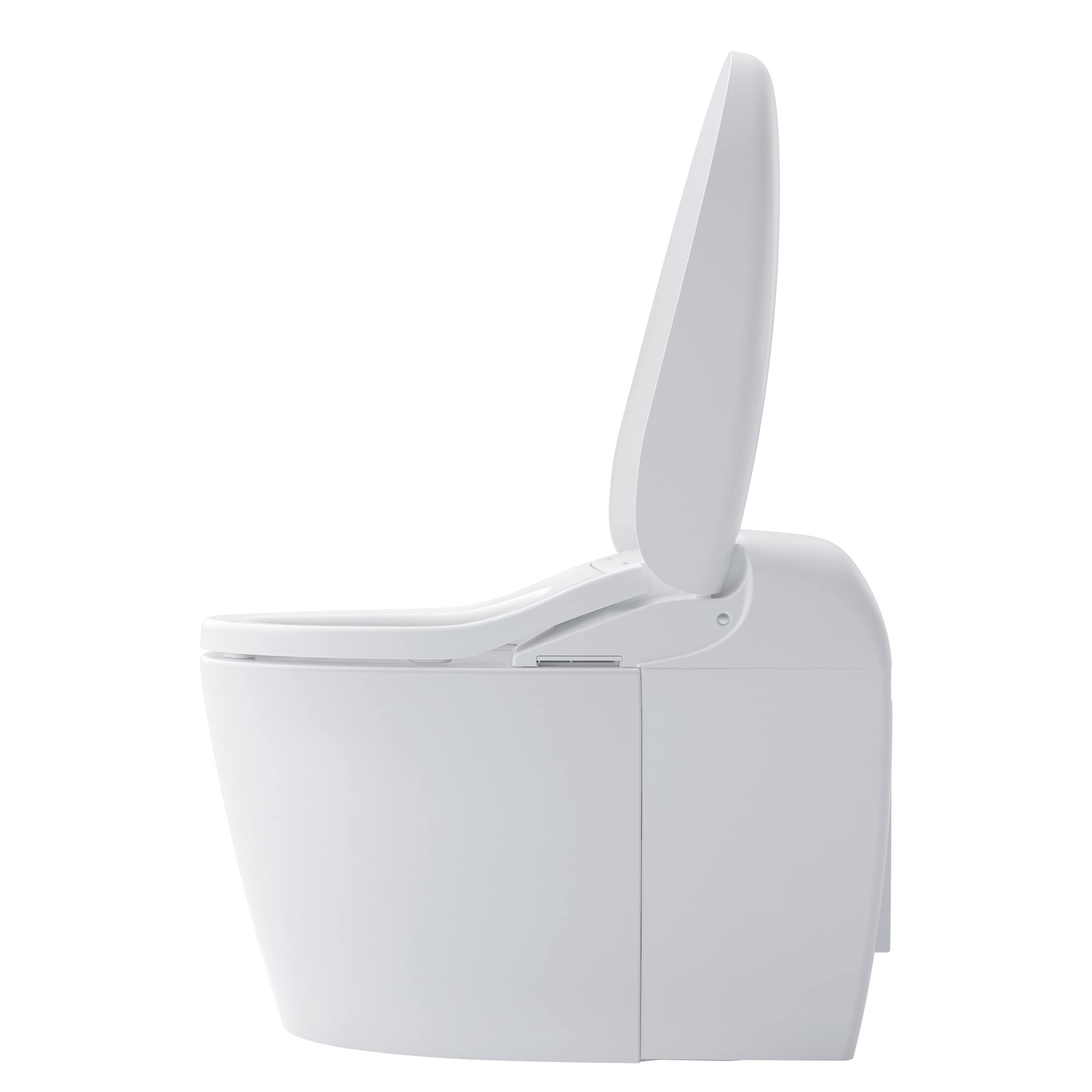 Inodoro TOTO Neorest Blanco Algodón sin Contacto, Altura de Silla Alargada con Cierre Suave, un Solo Cuerpo con Bidé 12 pulgadas Rough-in etiquetado WaterSense 1.6 GPF MS8341CUMFG-01