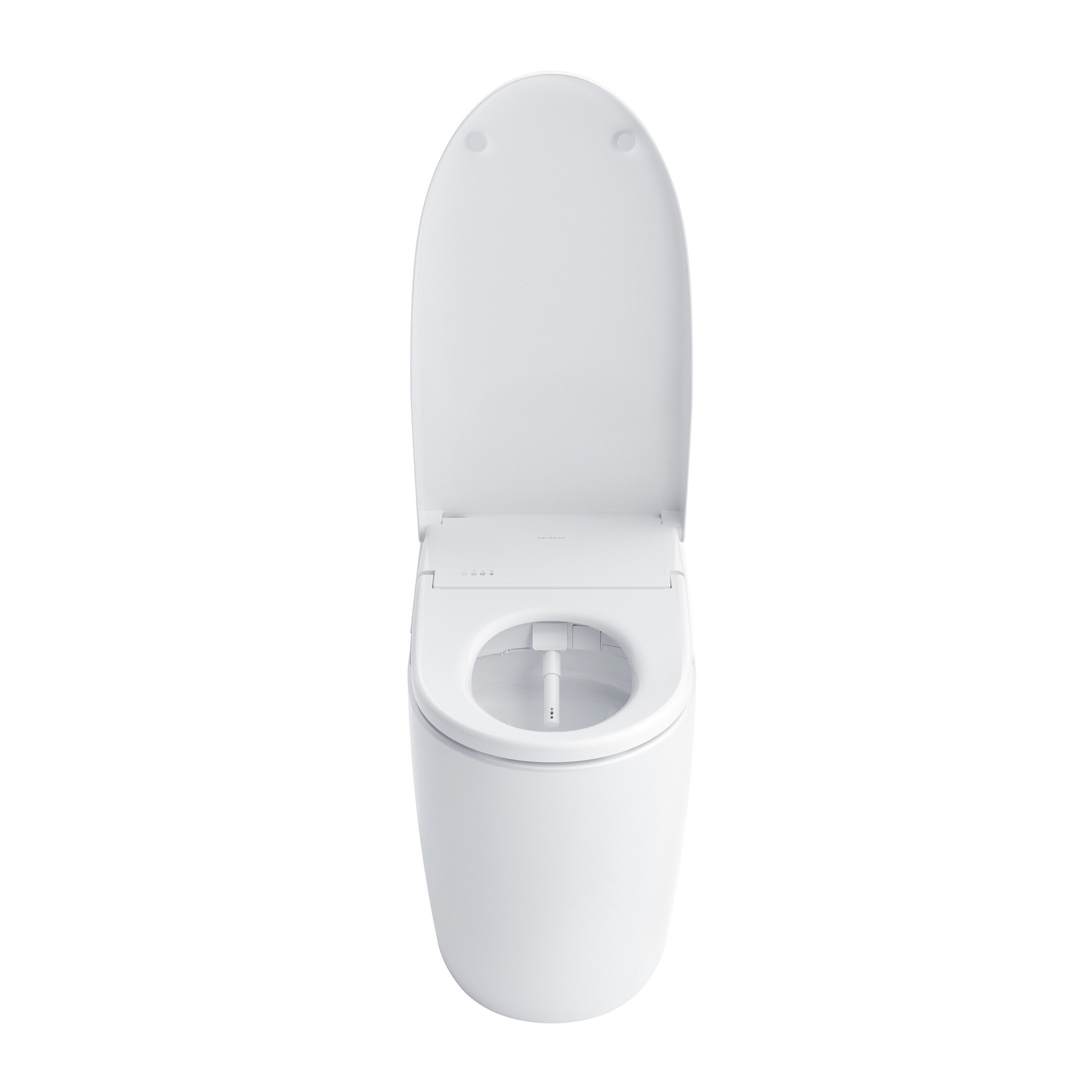 Trono de bidé Neorest en color blanco algodón con descarga sin contacto, altura de silla alargada, cierre suave, 1 pieza y 12 pulgadas de áspero en WaterSense etiquetado de 1.6 GPF (por sus siglas en inglés). MS8551CUMFG-01