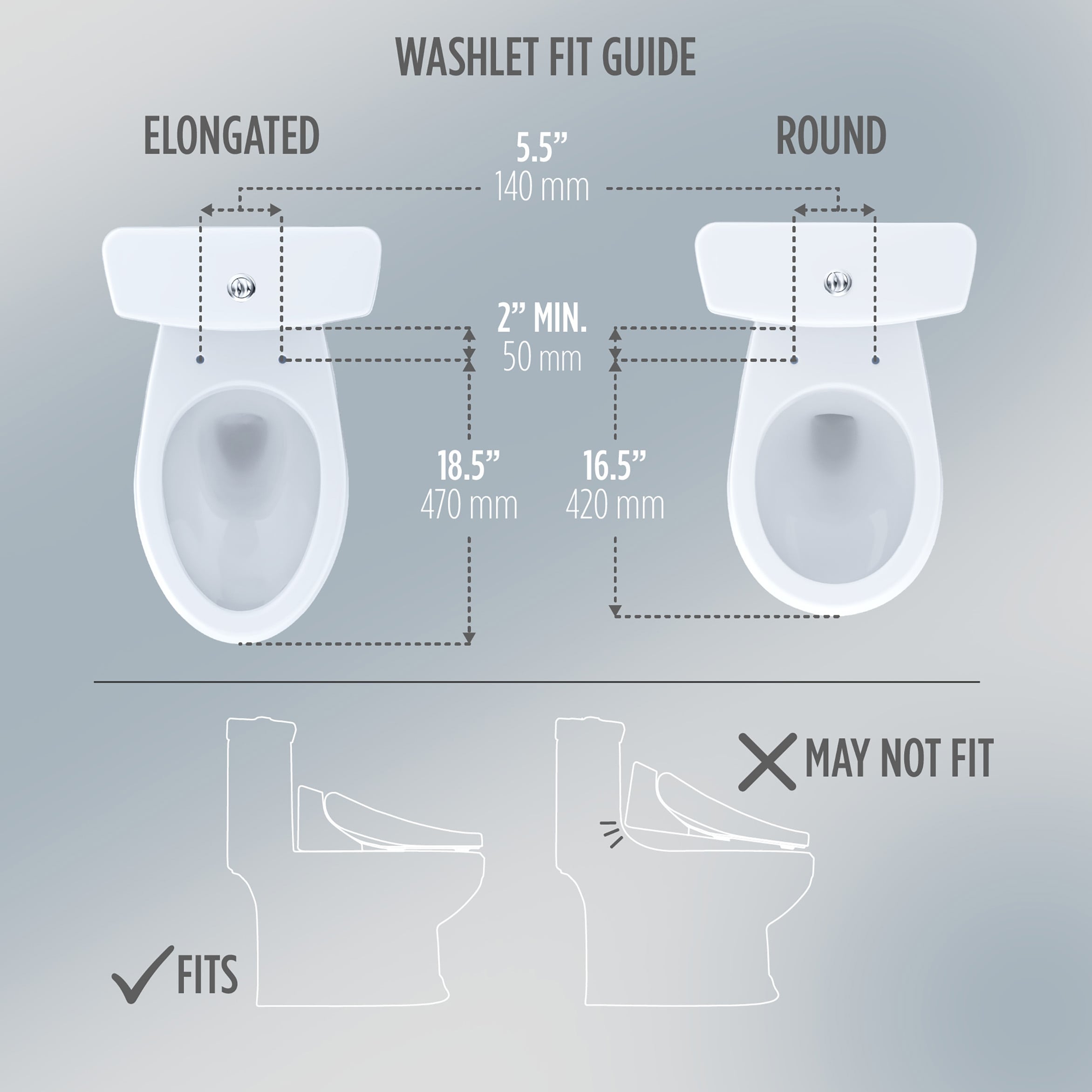 Asiento de Inodoro con Bidet Caliente de Cierre Suave y Alargado en Plástico Blanco de Algodón S7A de TOTO SW4734AT40-01