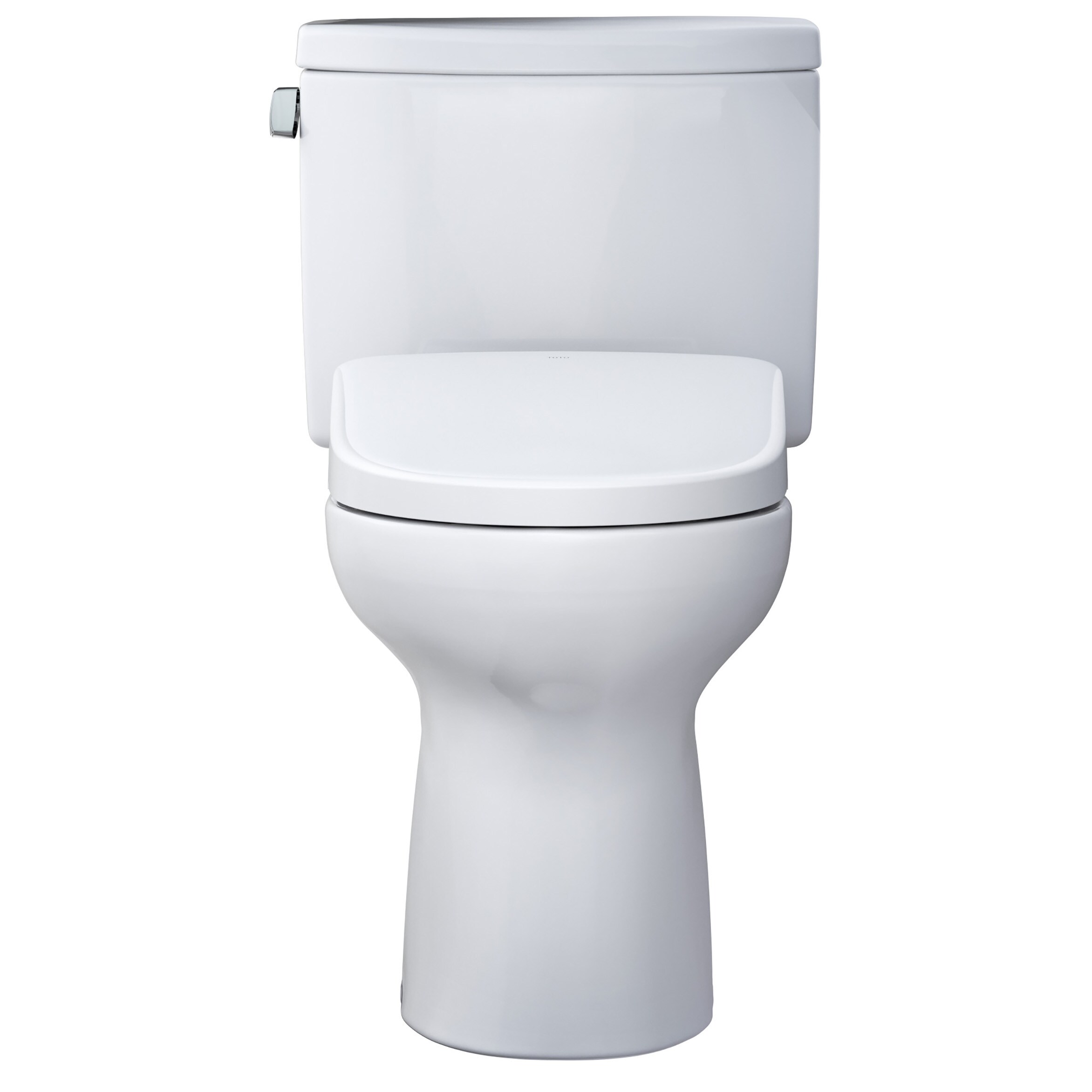 TOTO WASHLET+ Blanco Algodón Sencillo Alargado Altura de Silla Suave Close 2 piezas Bidet 12 pulgadas Rough-In 1.28 GPF MW4544736CEFGA-01