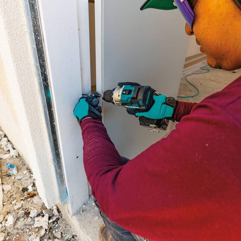 Makita Taladro-Atornillador Compacto Inalámbrico sin Escobillas de 1/2 pulgadas de 18 Voltios LXT de Iones de Litio (Herramienta solamente) - XPH16Z
