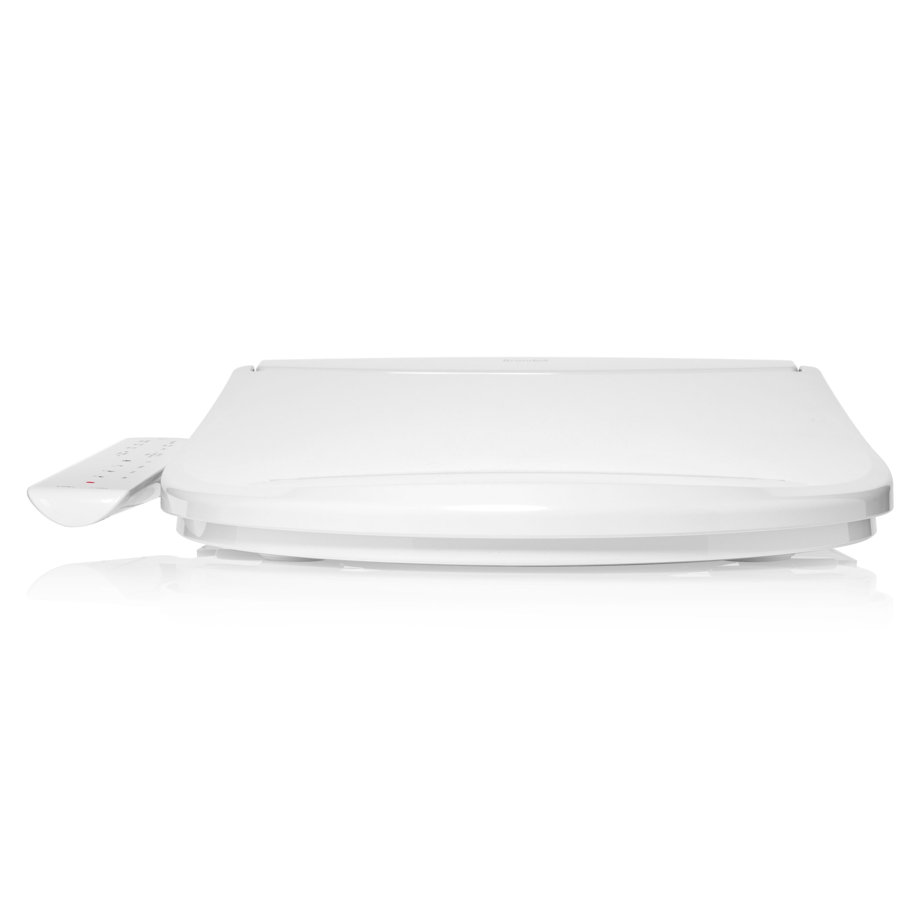 Asiento de Bidet de Lujo con Control Lateral, Taza Redonda Blanca T22-RW de Brondell Swash Thinline