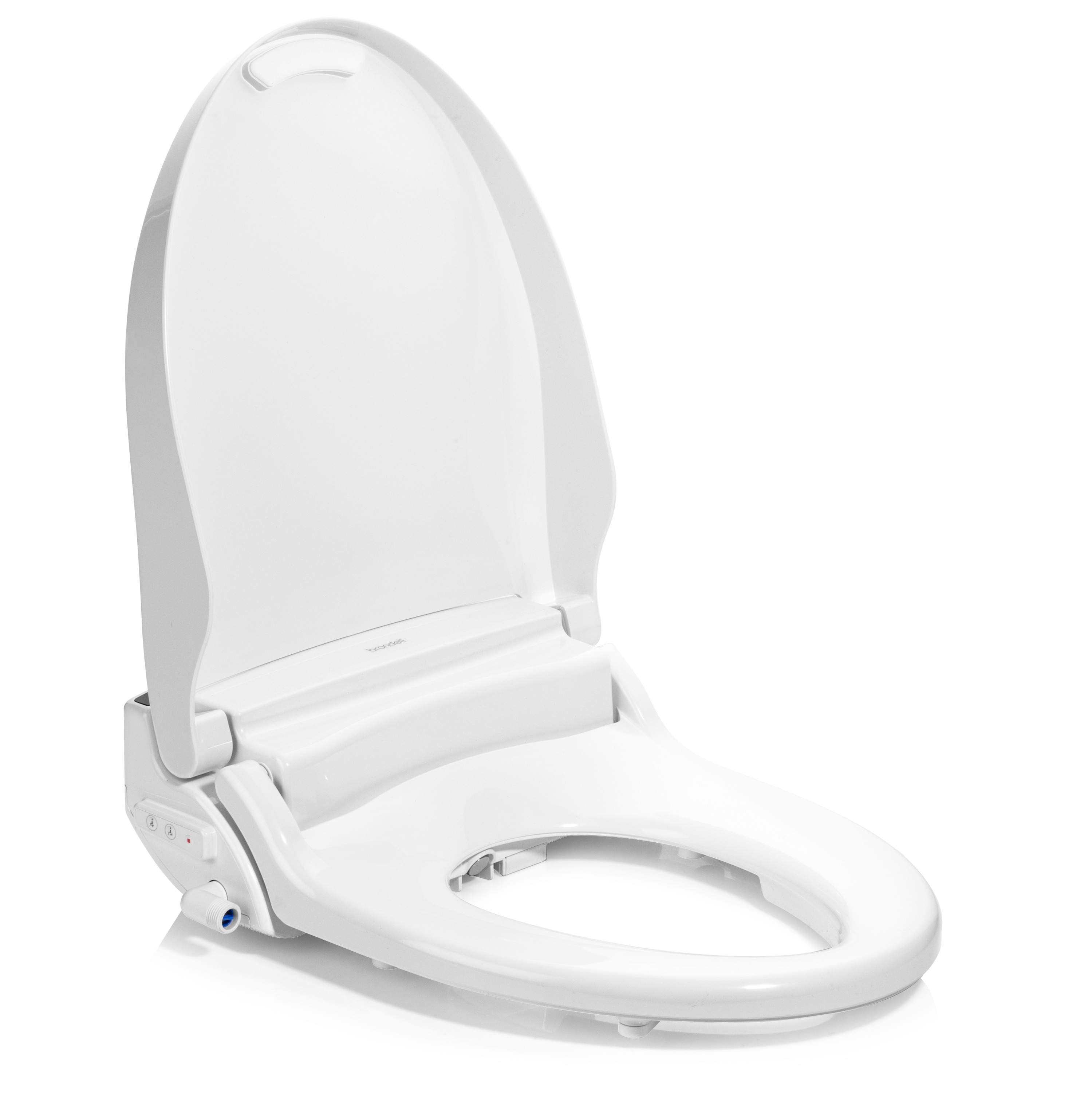Asiento de Inodoro con Bidé Calefaccionado de Cierre Suave en Plástico Blanco Elongado Brondell Swash Select DR802-EW