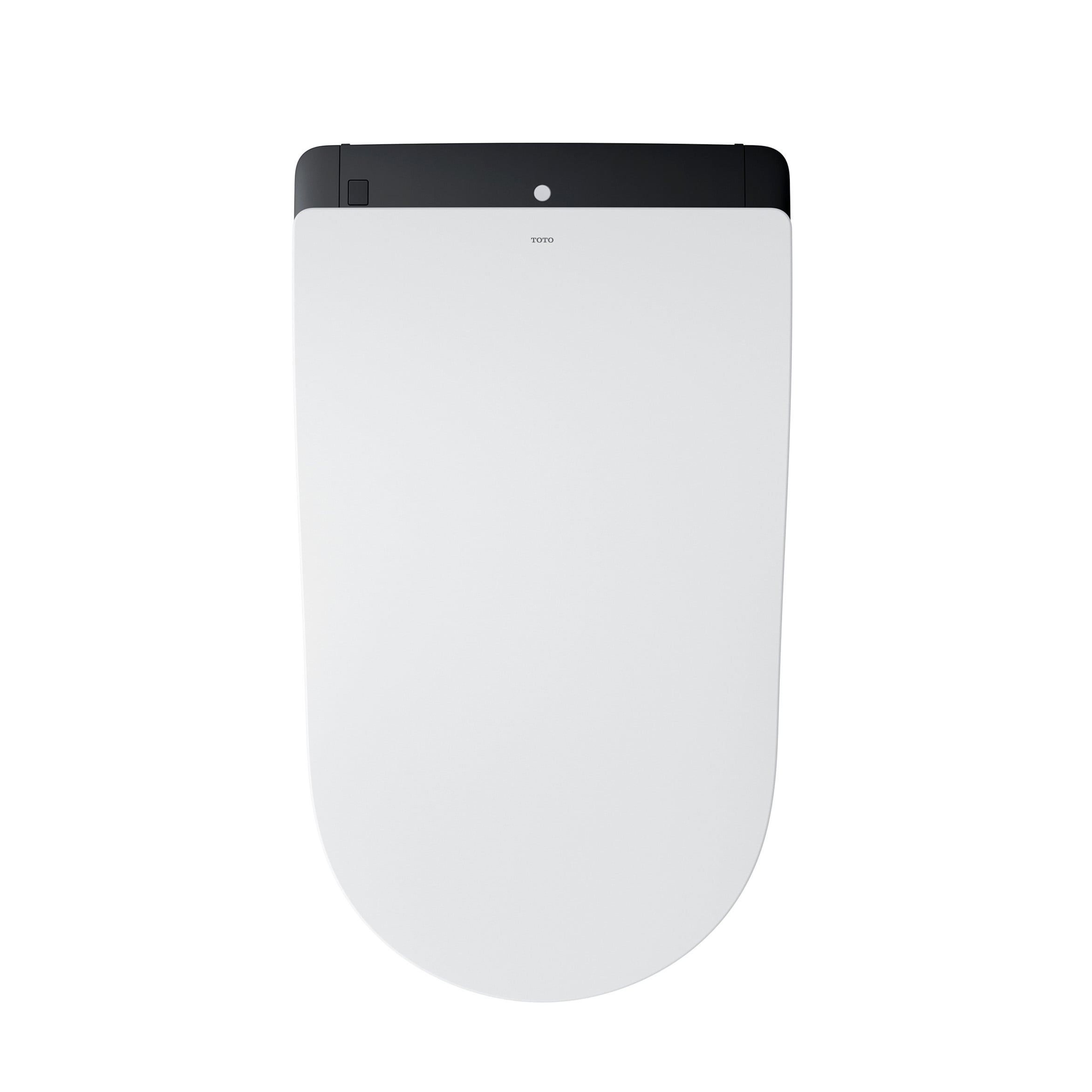 TOTO Neorest Blanco de Algodón Descarga sin Contacto Altura de Silla Elongada con Cierre Suave Bidet de 1 Pieza con 12 pulgadas de Montaje Rugoso Etiqueta WaterSense 1.6 GPF MS8732CUMFG-01B