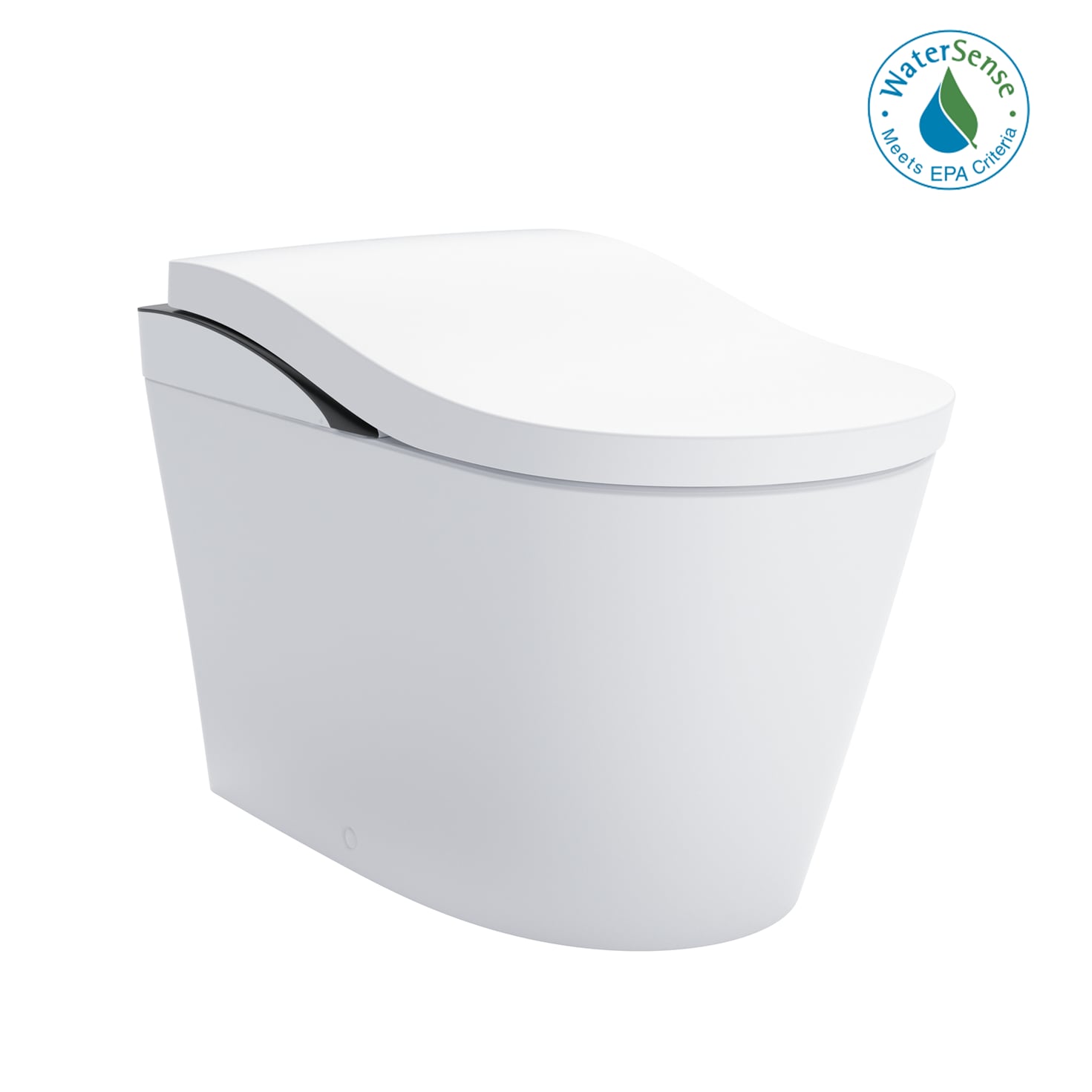 TOTO Neorest Blanco de Algodón Descarga sin Contacto Altura de Silla Elongada con Cierre Suave Bidet de 1 Pieza con 12 pulgadas de Montaje Rugoso Etiqueta WaterSense 1.6 GPF MS8732CUMFG-01B
