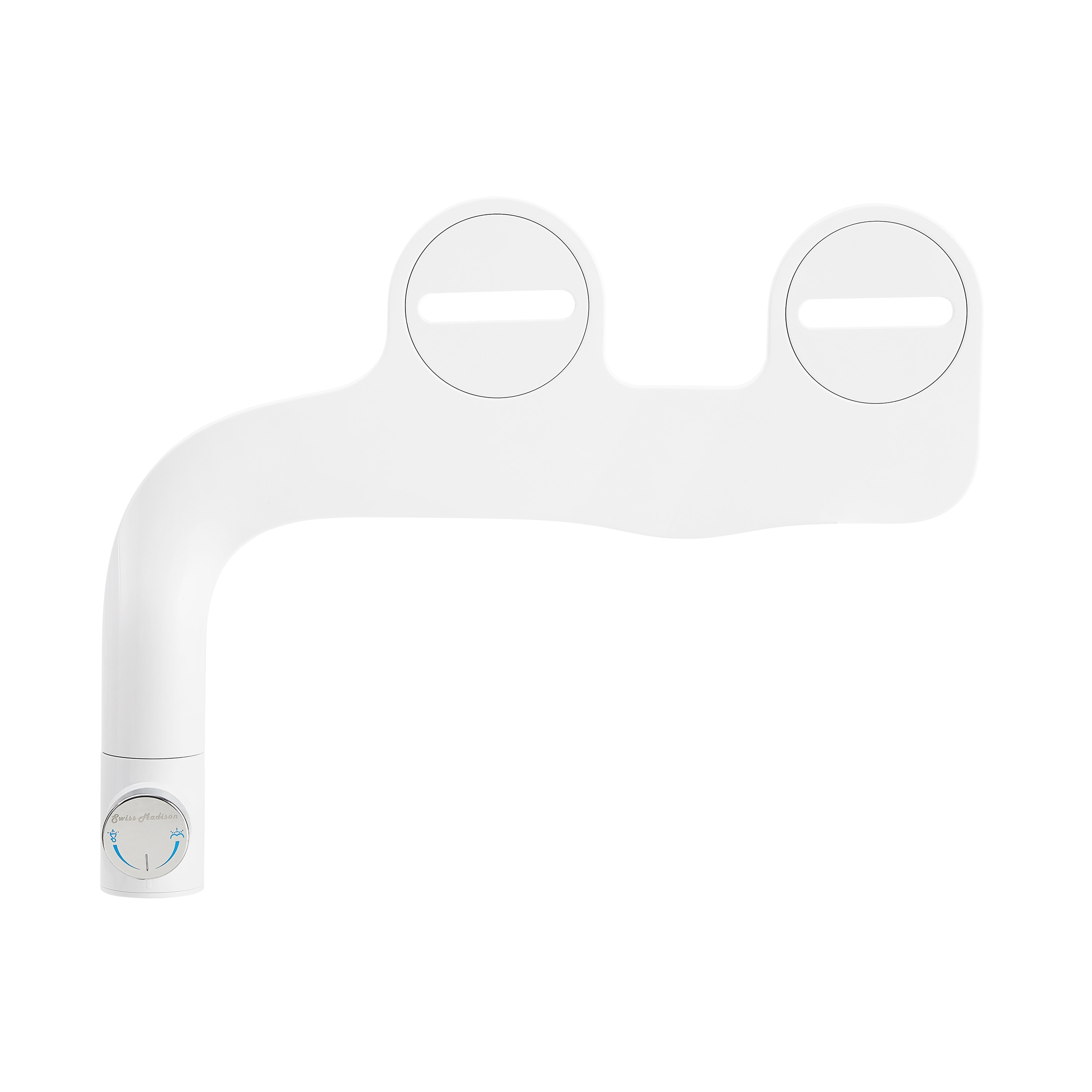 Adaptación de bidet sin electricidad para inodoro Montmartre de Swiss Madison SM-25-SSMMR04WH