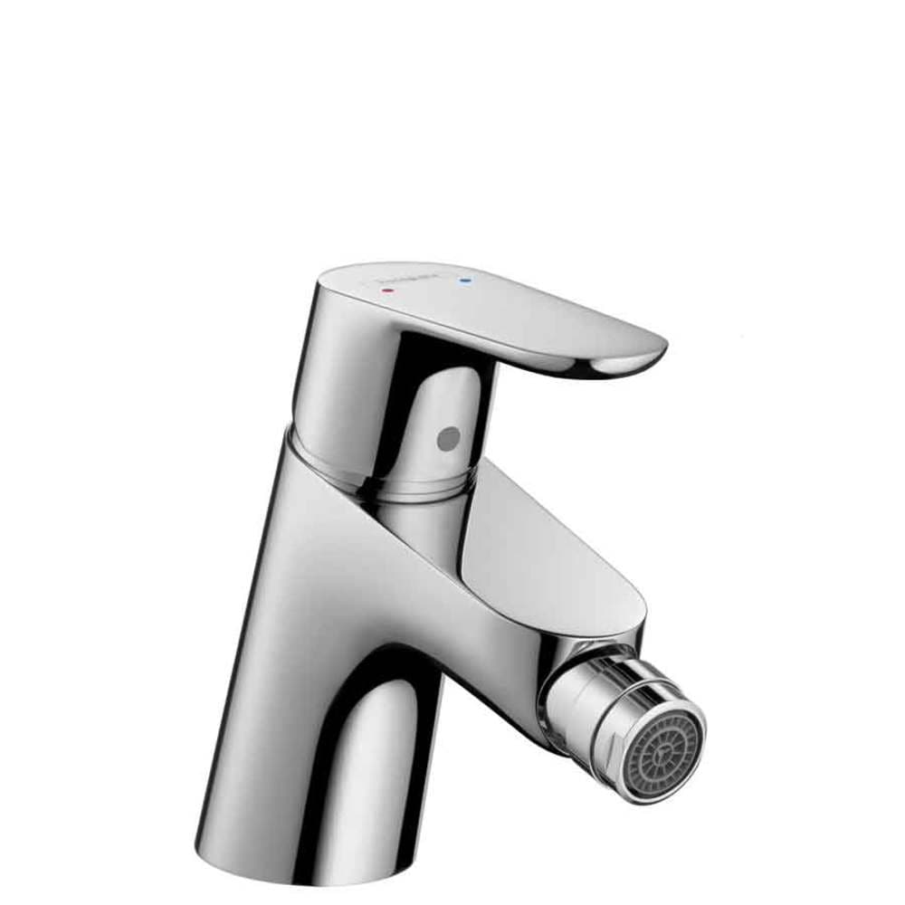 Grifo monomando para bidé con spray horizontal en cromo - Hansgrohe Focus 31920001