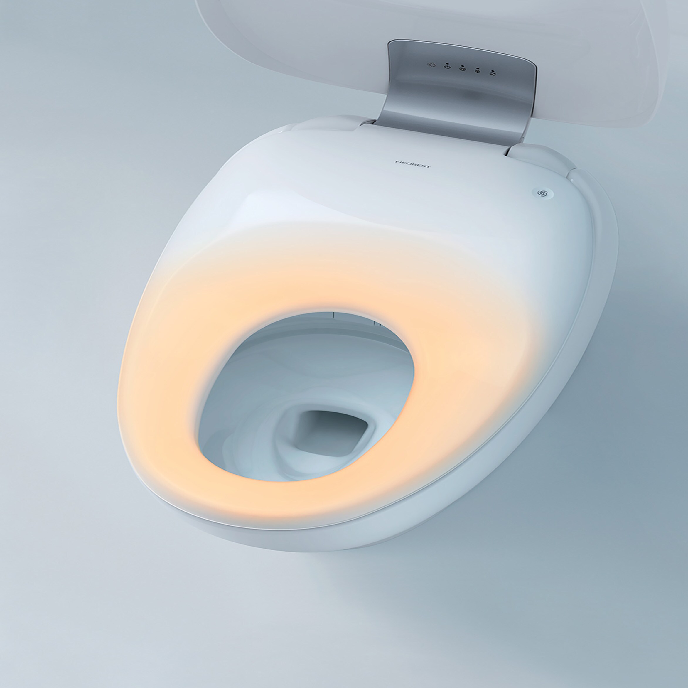 Inodoro TOTO Neorest Blanco Algodón con Descarga Sin Contacto, Altura de Silla Elongada y Cierre Suave, Bidé de una Pieza con Etiqueta WaterSense de 1.0 GPF y 12 pulgadas de Reataque MS902CUMFG-01